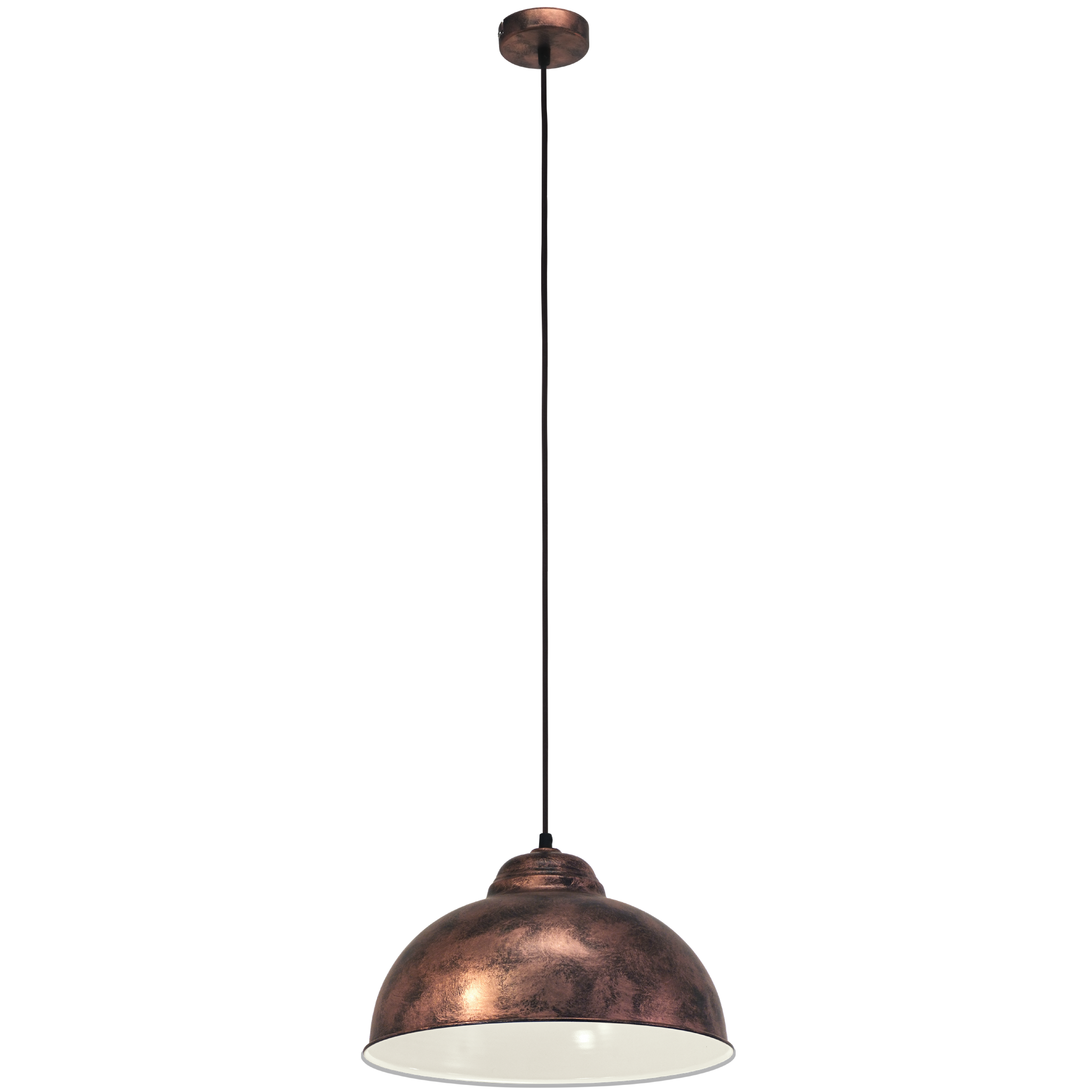 Pendul TRURO 2 Antique Cooper 110CM Eglo AURIU / ABAJUR Lighting Fixtures