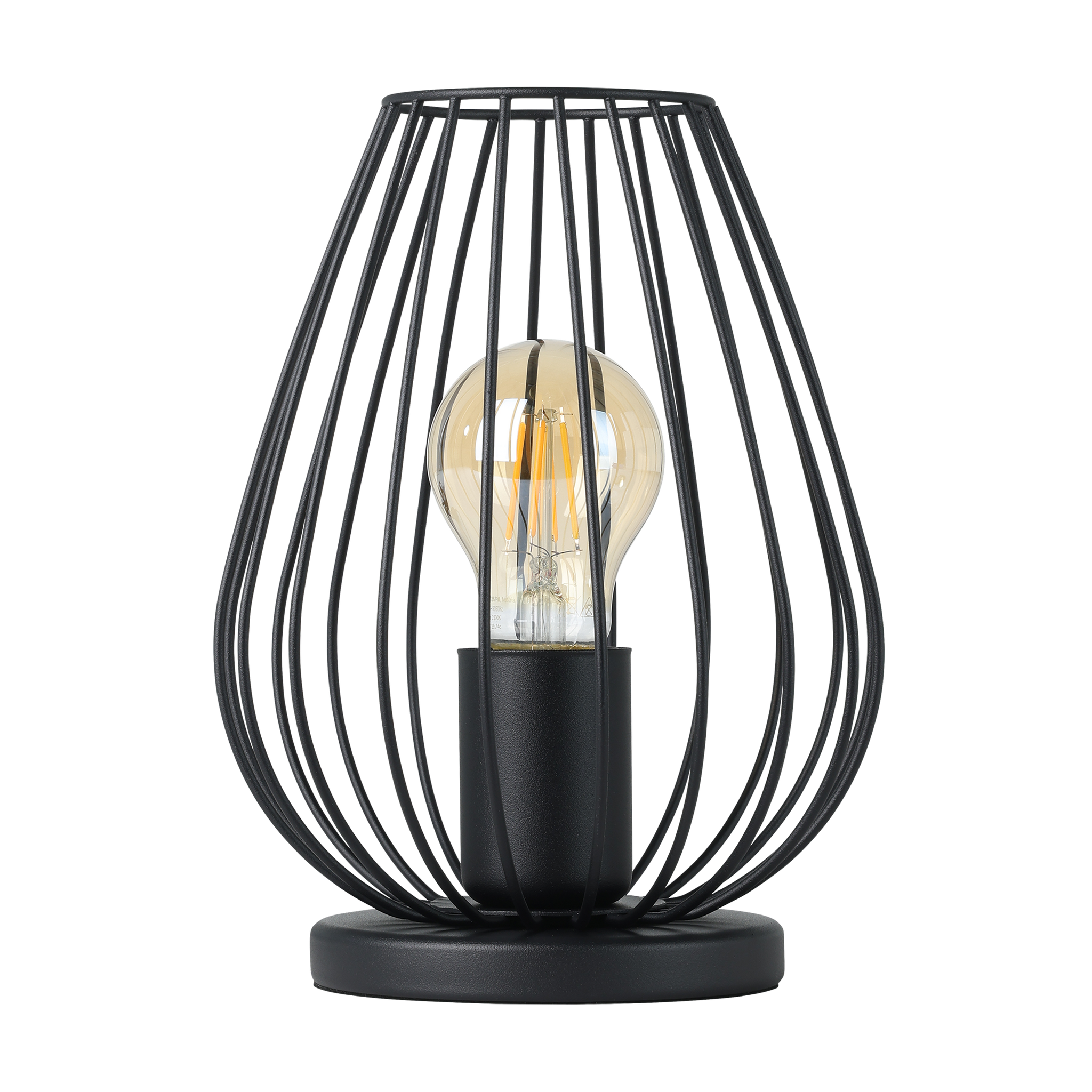 Veioza Decorativa NEWTOWN Black Ø16CM