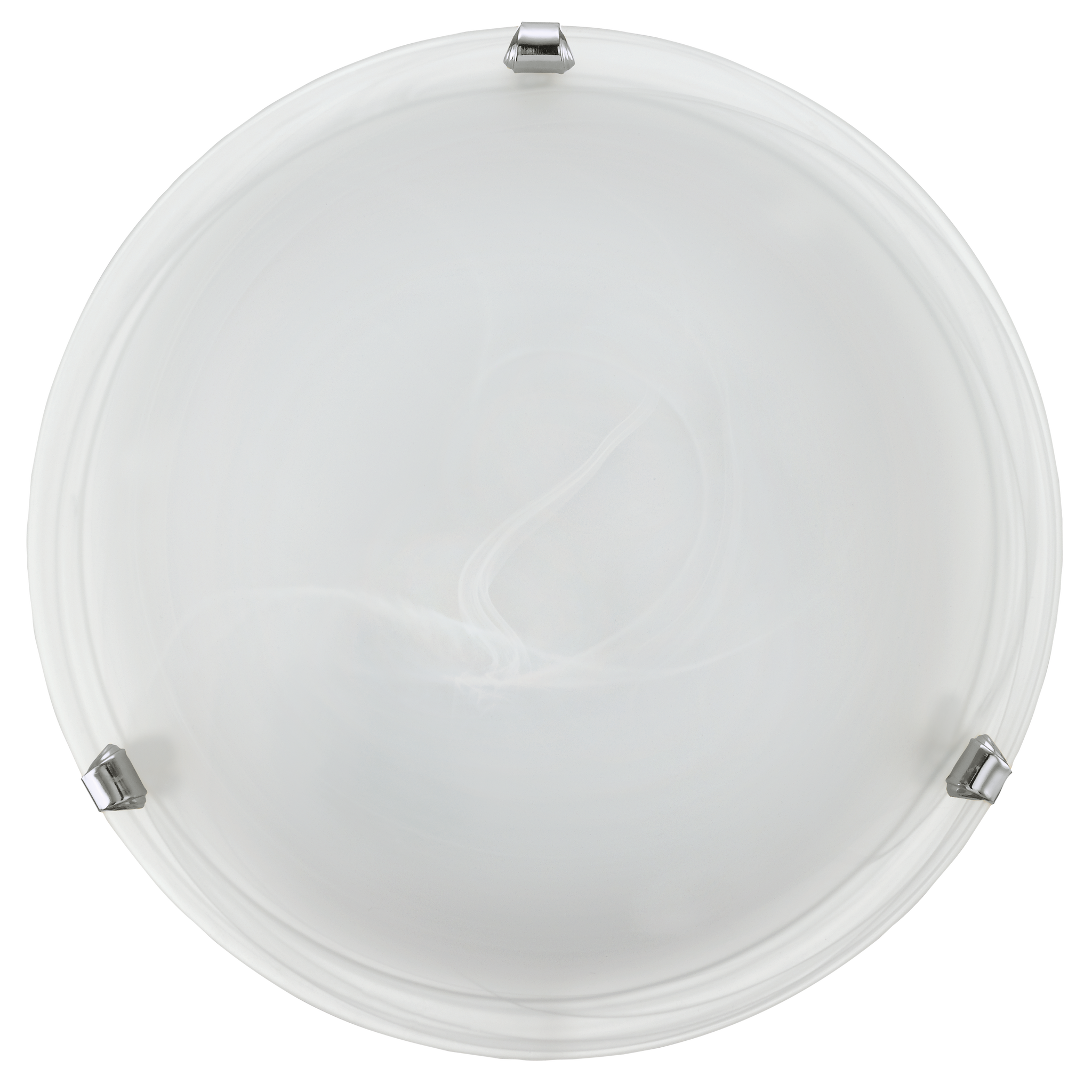 Plafoniera SALOME White & Silver Rotunda 30CM APLICA PERETE / TAVAN / 30CM led ceiling light