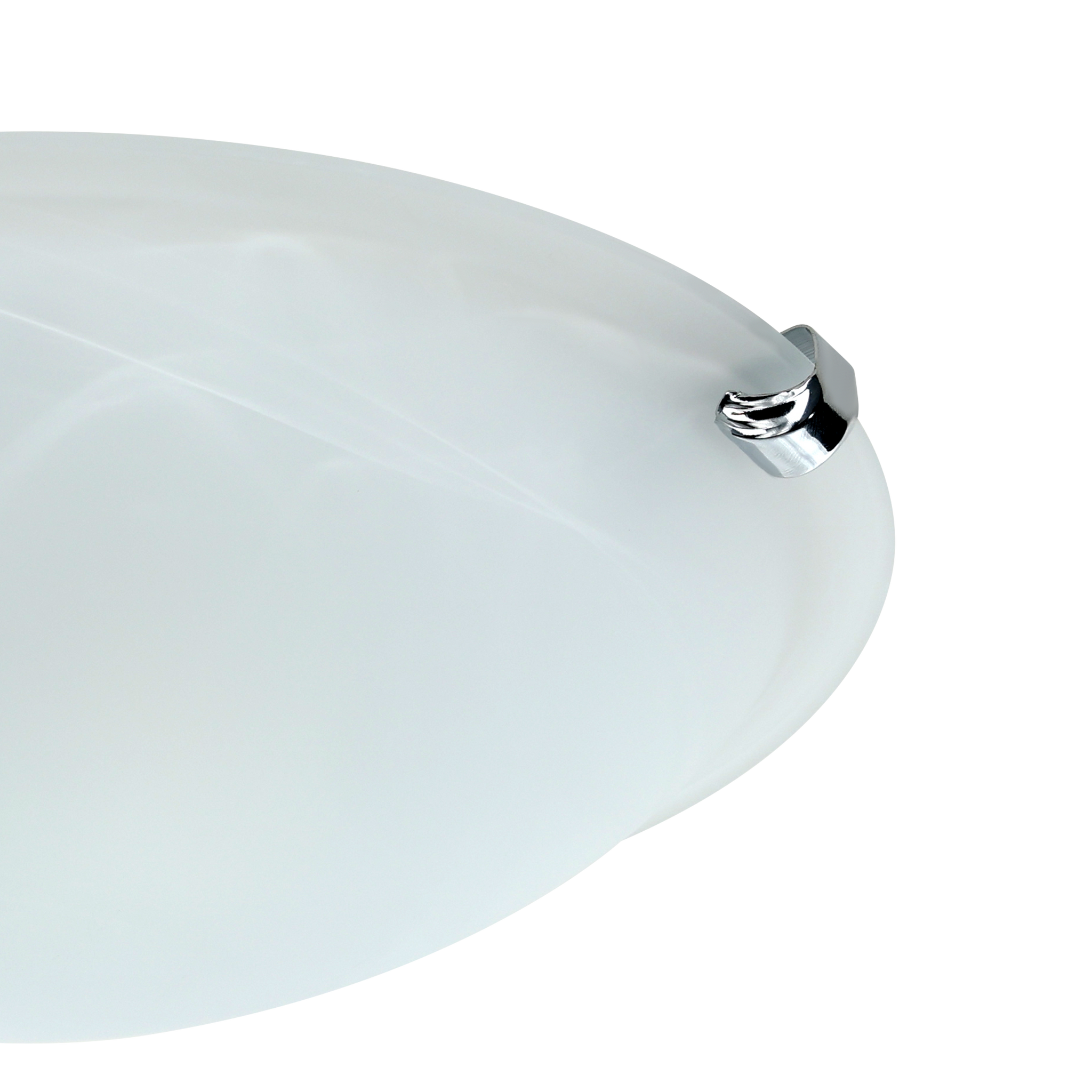 Plafoniera SALOME White & Silver Rotunda 30CM APLICA PERETE / TAVAN / 30CM led ceiling light