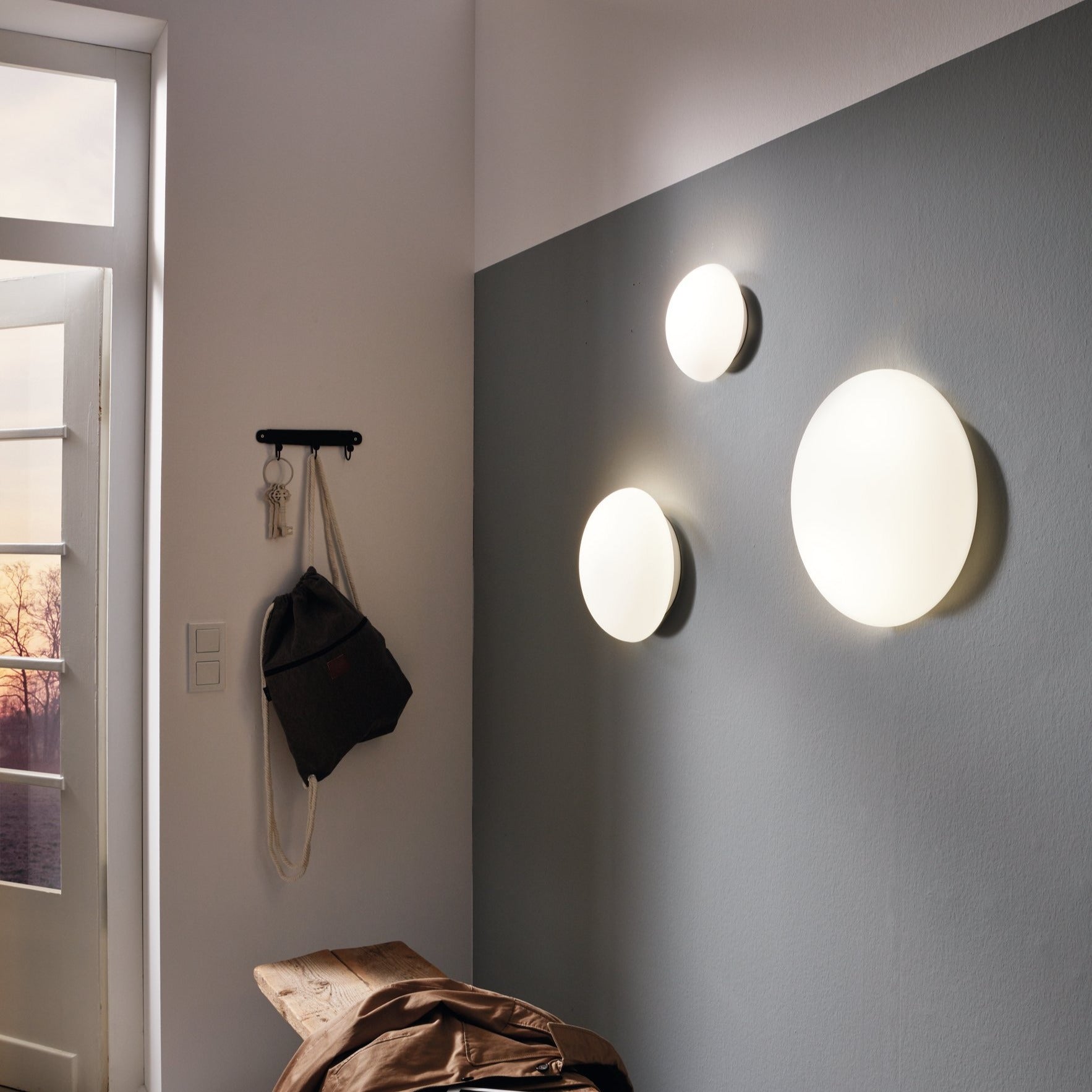 Aplica/Plafonieră ELLA White 28CM Round EGLO led ceiling light