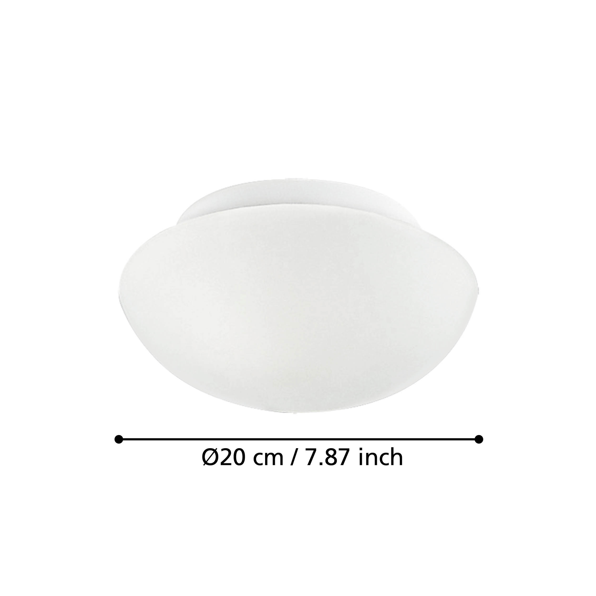 Aplica/Plafonieră ELLA White 20CM Round EGLO led ceiling light