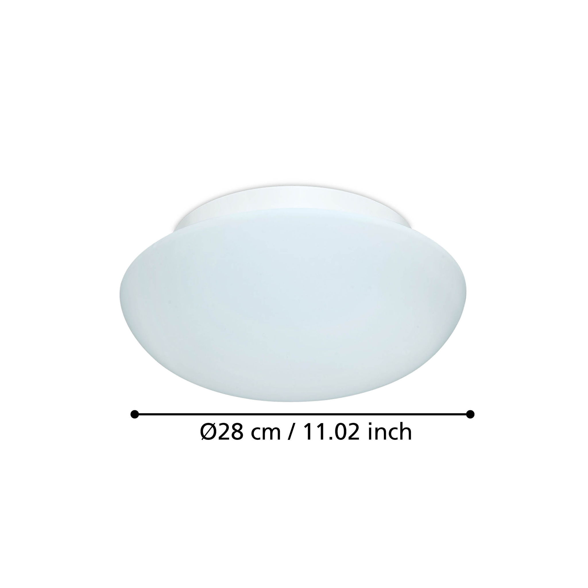 Aplica/Plafonieră ELLA White 28CM Round EGLO led ceiling light