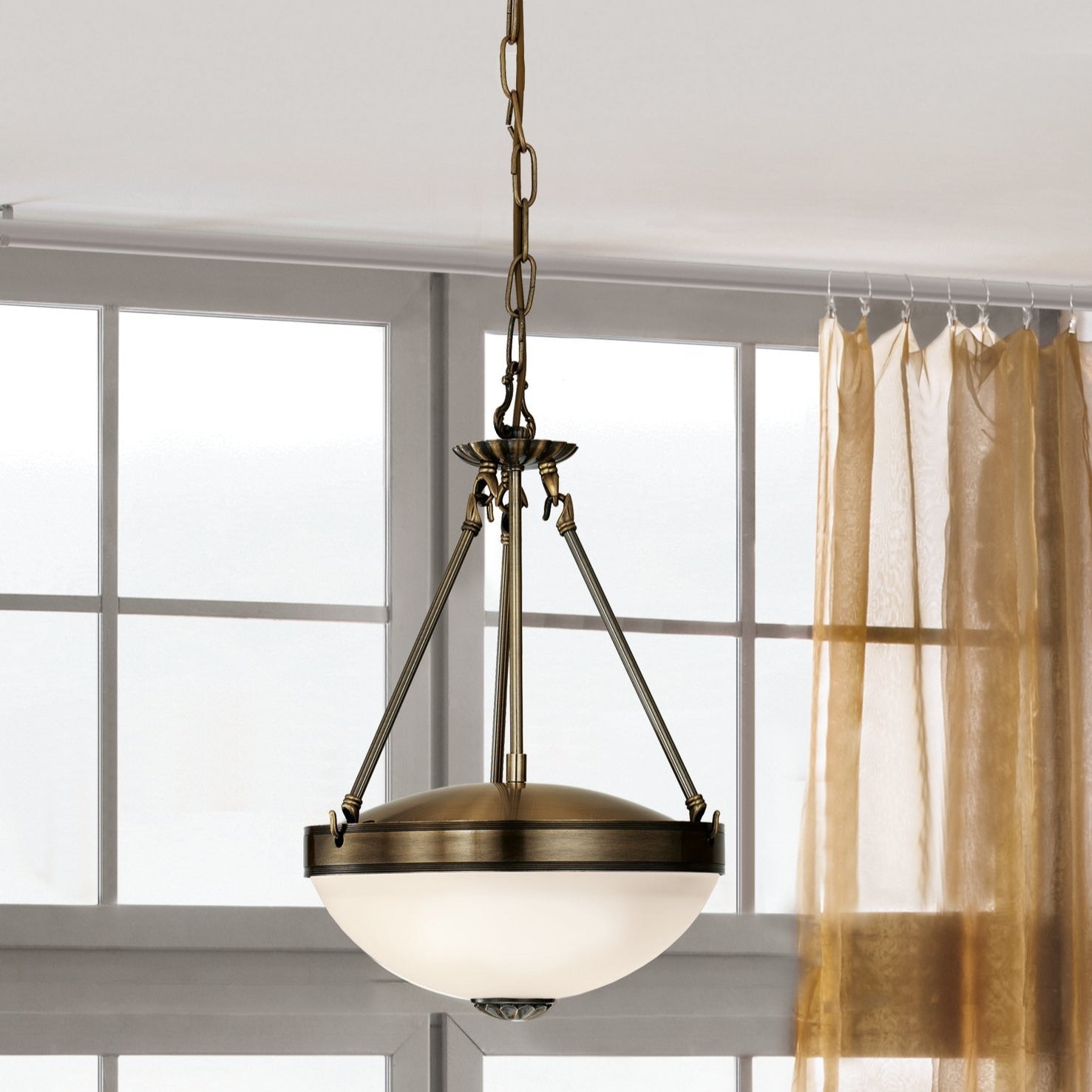 Pendul Vintage SAVOY Bronze 110x31CM BRONZ / VINTAGE SI RETRO DESIGN Lighting Fixtures