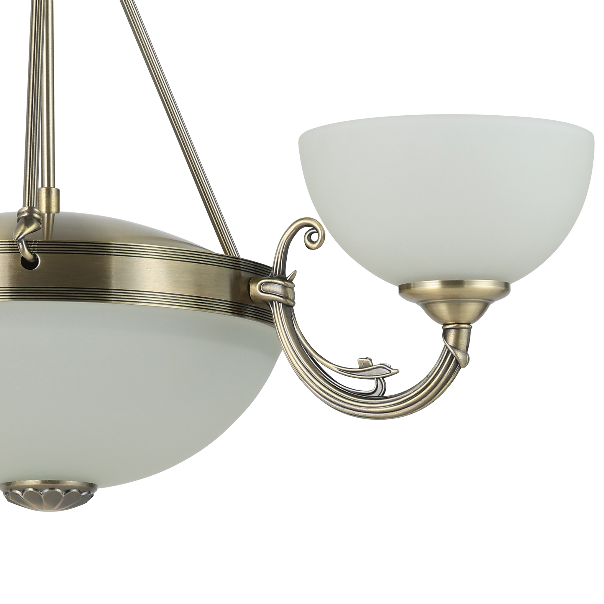 Lustra Vintage Maxi SAVOY Bronze 110x74CM BRONZ / VINTAGE SI RETRO DESIGN Lighting Fixtures