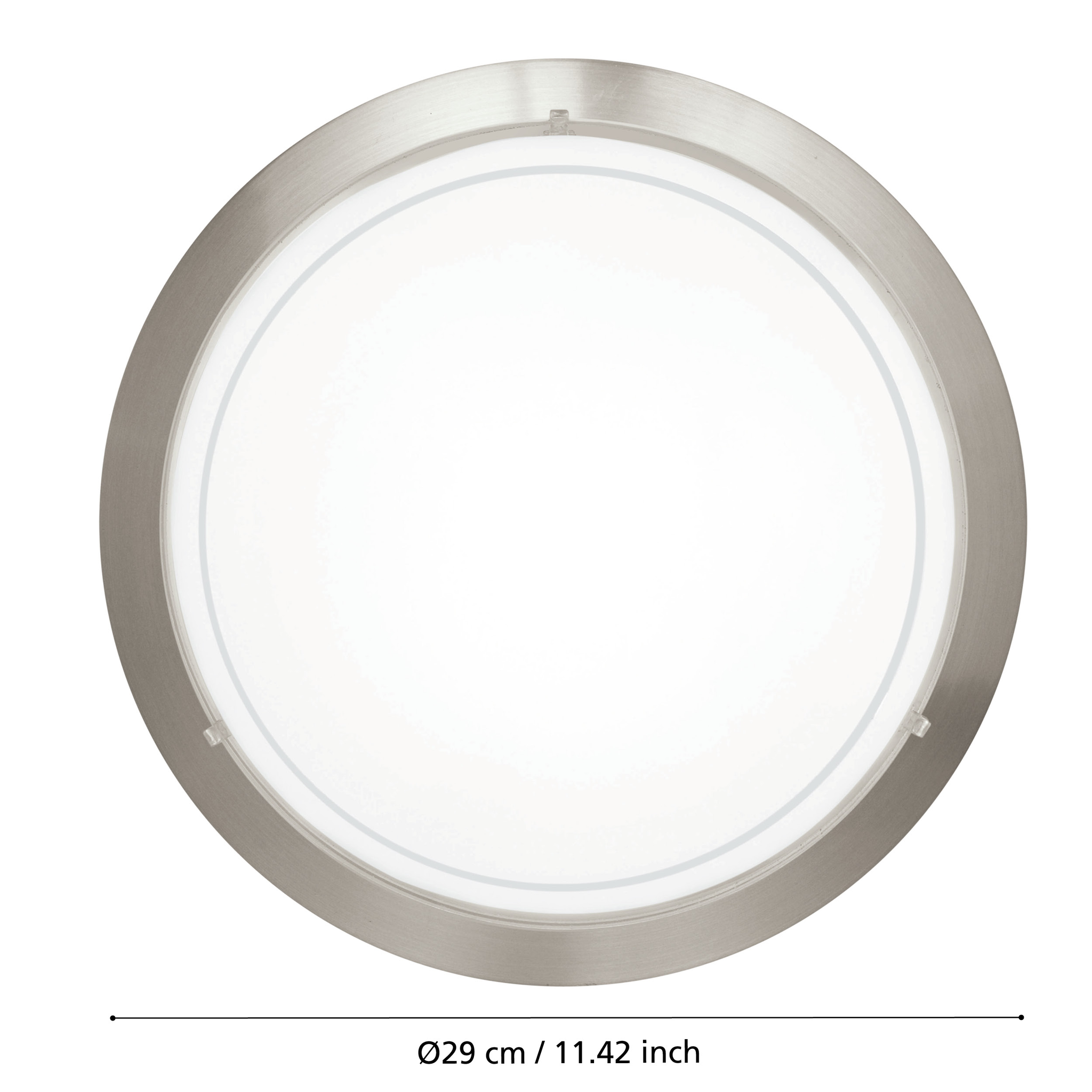 Plafoniera PLANET 1 Silver Rotunda 29CM APLICA PERETE / TAVAN / 29CM led ceiling light