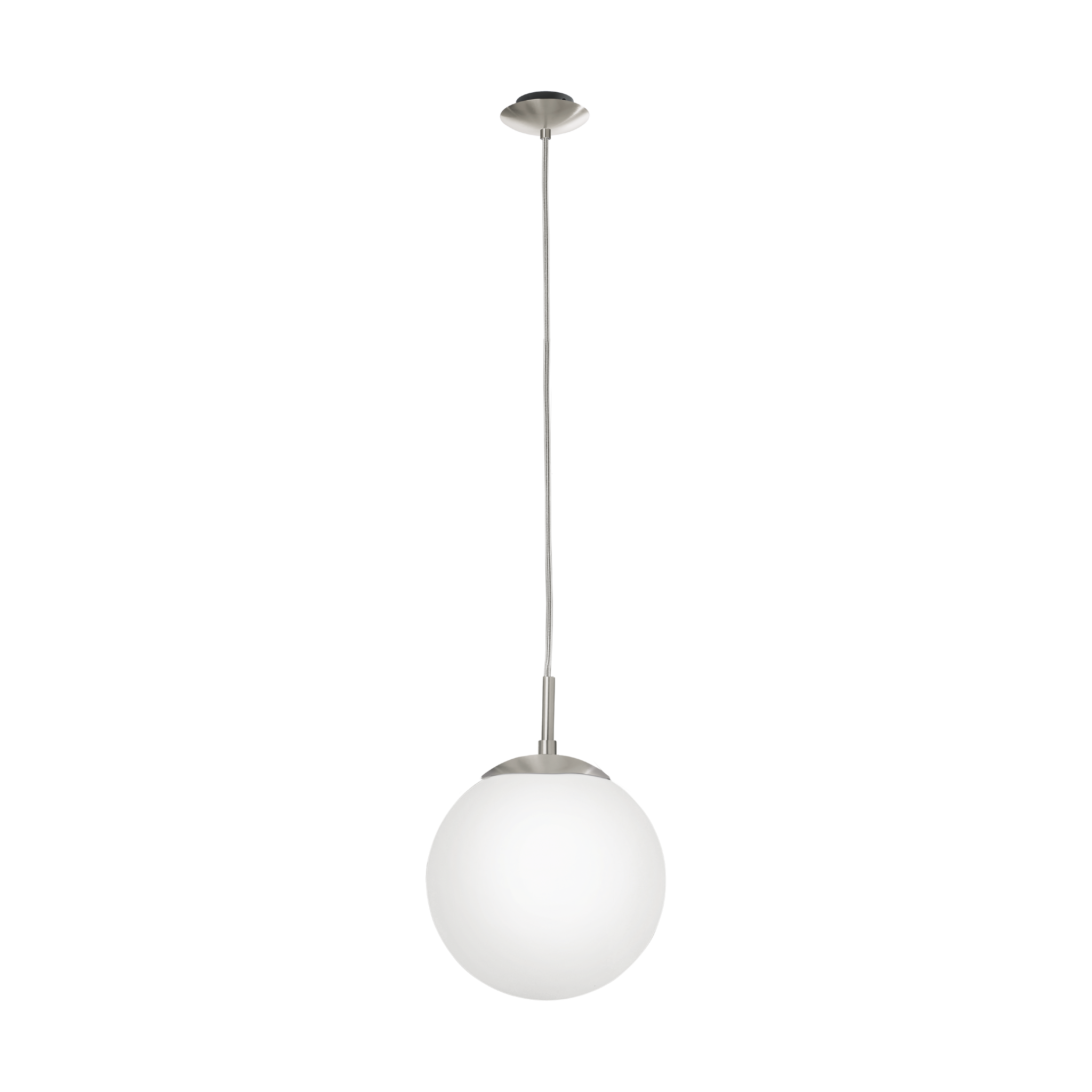 Pendul RONDO White & Silver 110x20CM
