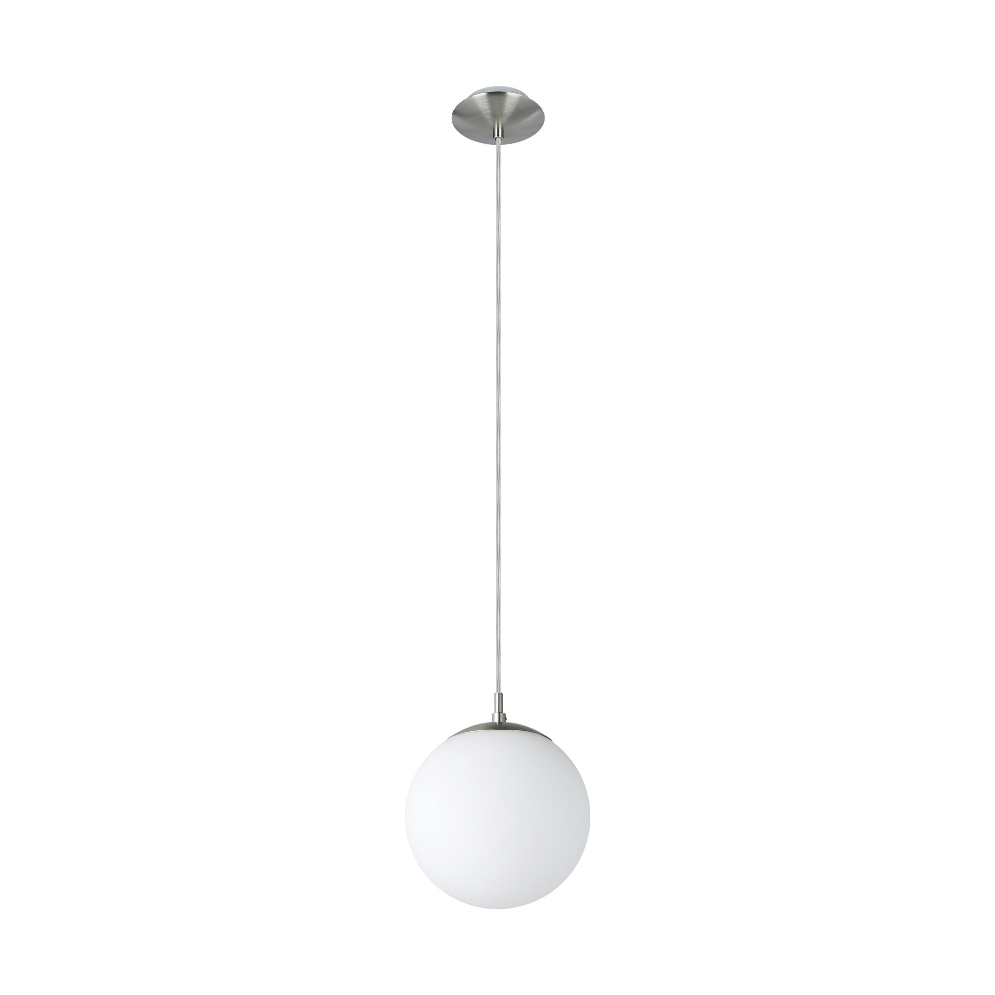 Pendul RONDO White & Silver 110x20CM
