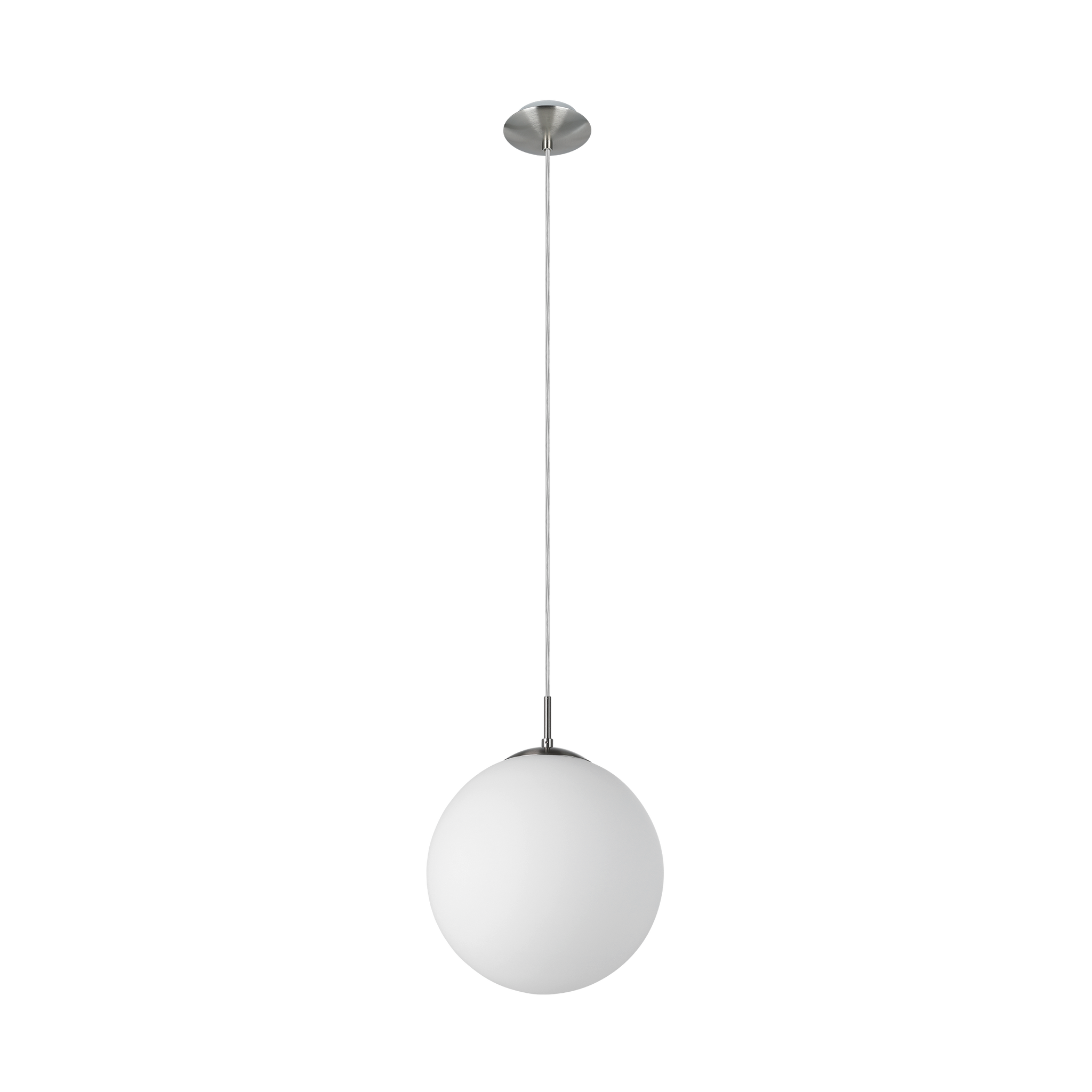 Pendul RONDO White & Silver 110x30CM