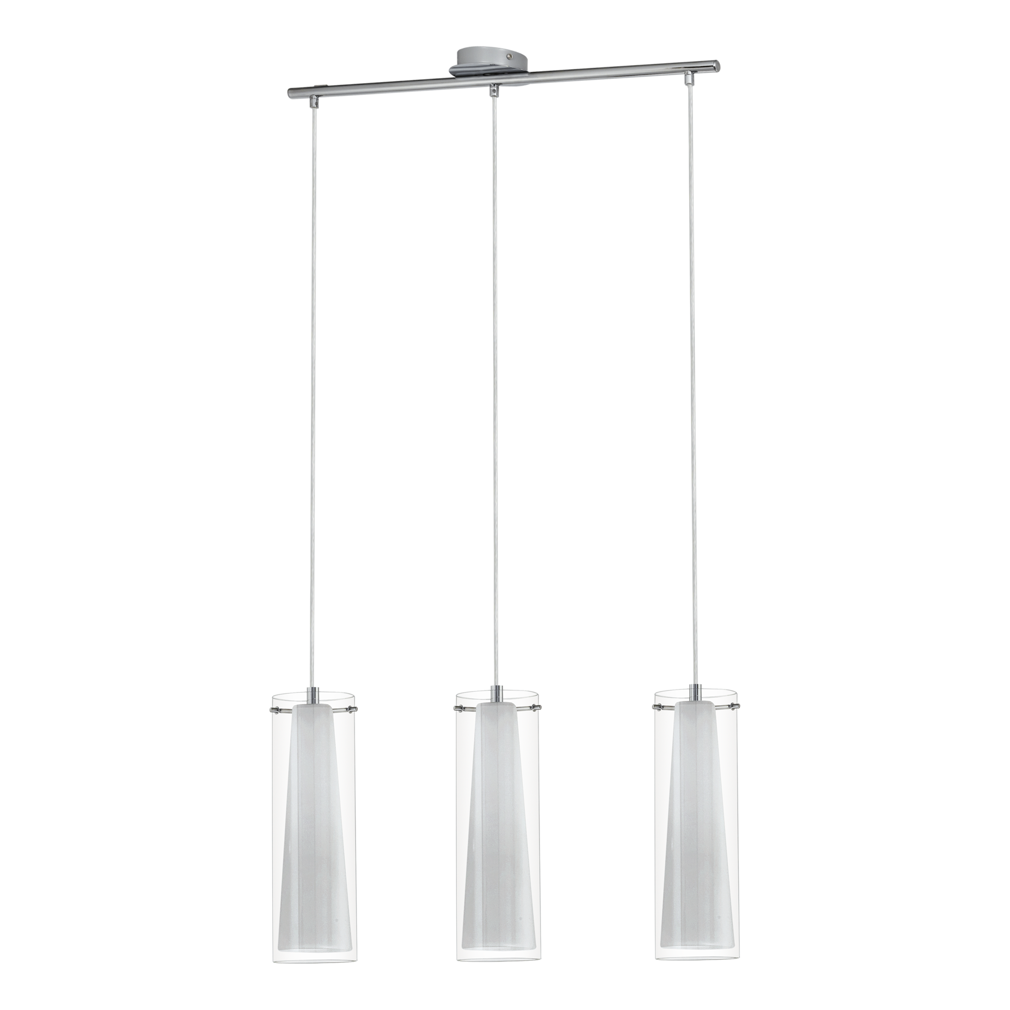 Lustra Suspendata PINTO Silver 110CM ARGINTIE / VINTAGE SI RETRO DESIGN / 110CM Chandeliers