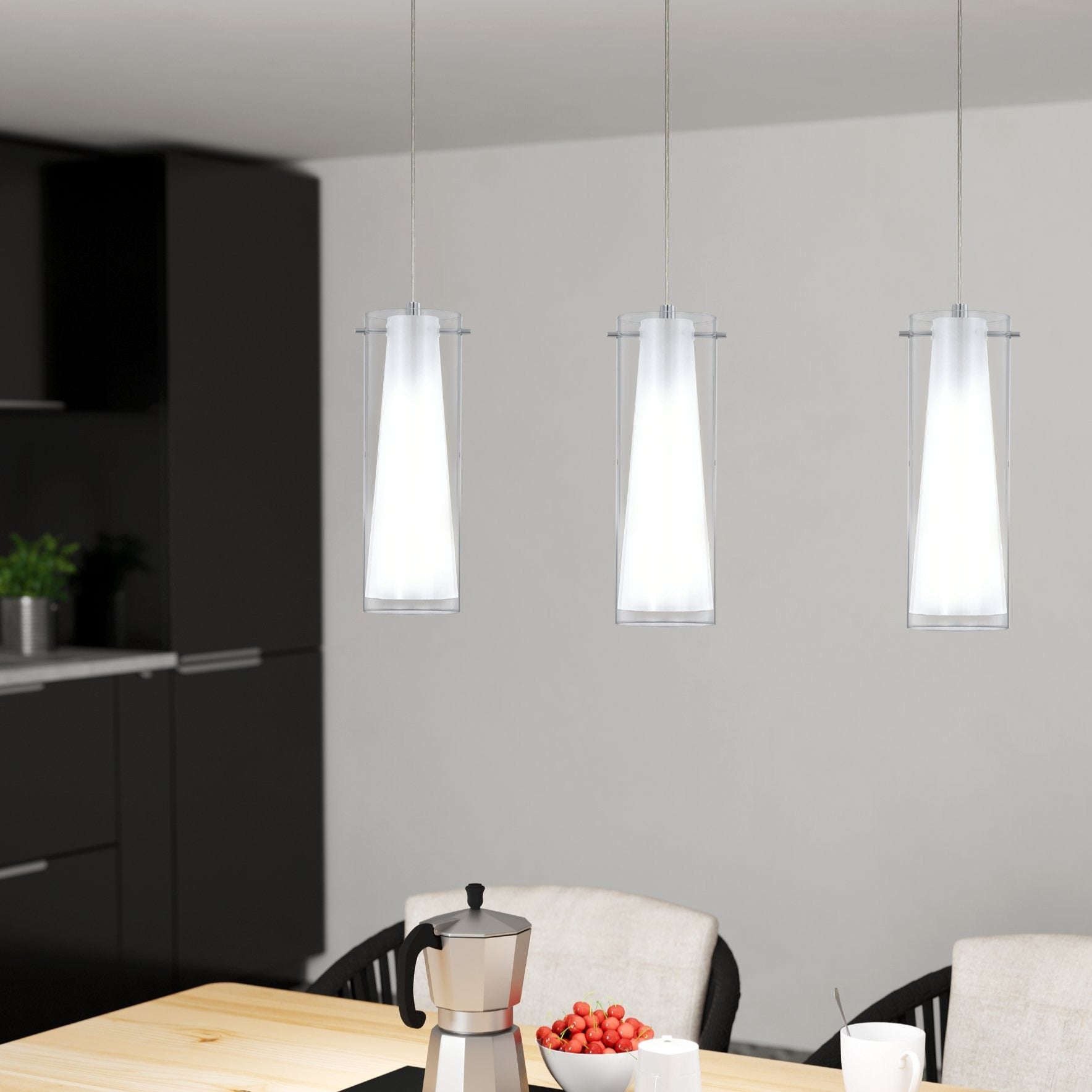 Lustra Suspendata PINTO Silver 110CM ARGINTIE / VINTAGE SI RETRO DESIGN / 110CM Chandeliers