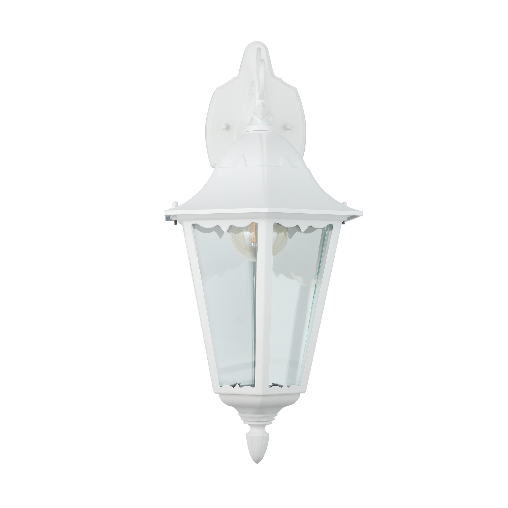 Aplica Exterior Tip Felinar NAVEDO White 47.5CM Eglo ALBA / APLICA PERETE Wall Light Fixtures