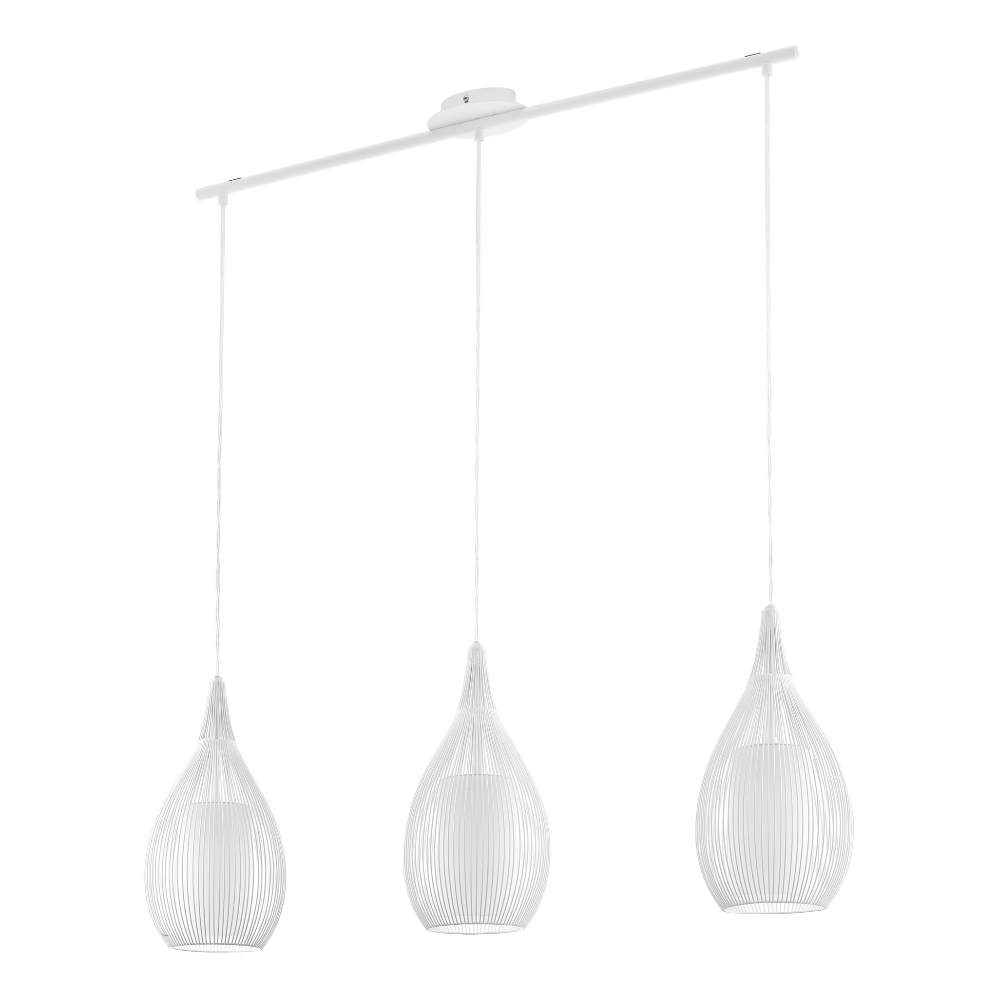 Lustra Suspendata RAZONI White 110CM ALBA / ABAJUR / 110CM Chandeliers