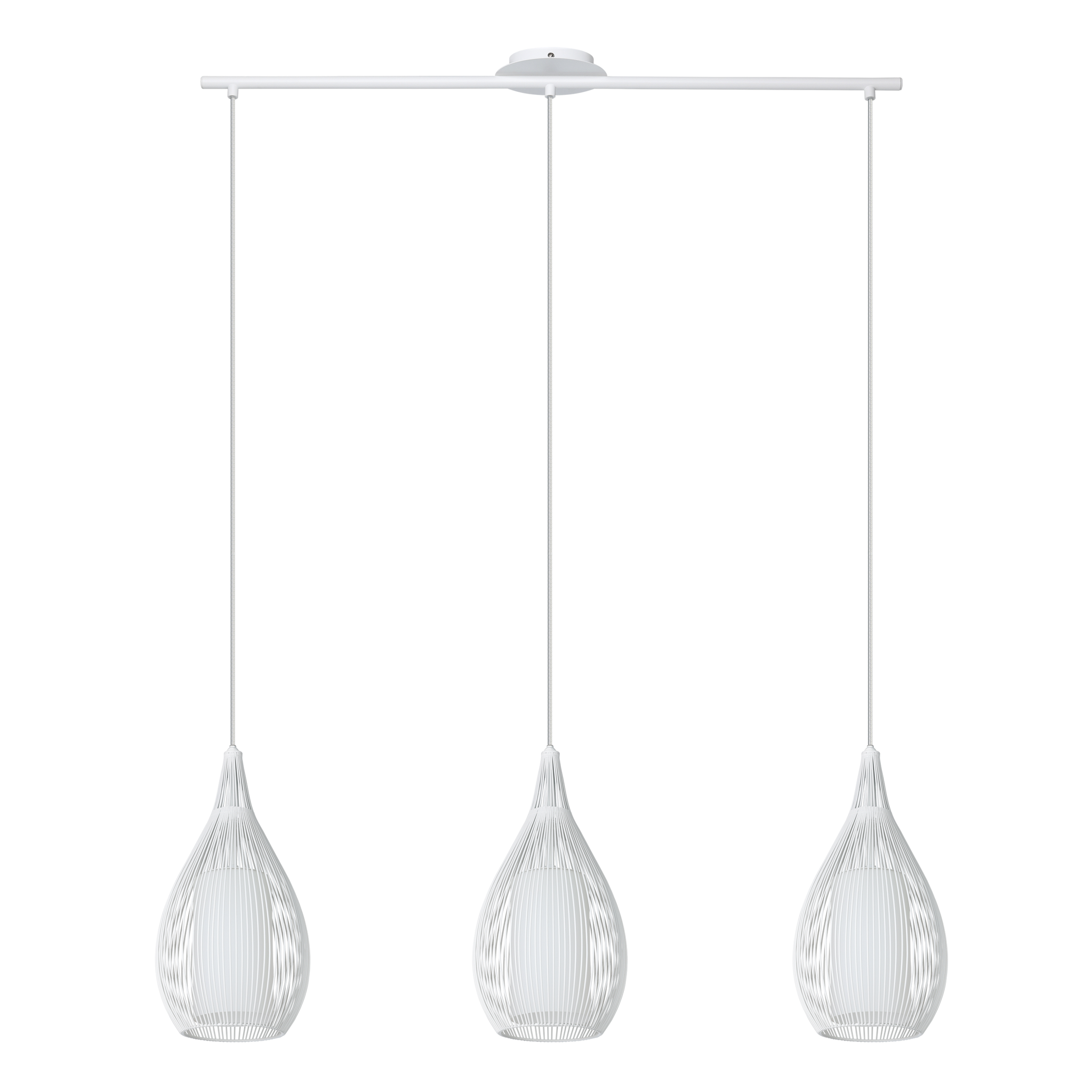 Lustra Suspendata RAZONI White 110CM ALBA / ABAJUR / 110CM Chandeliers