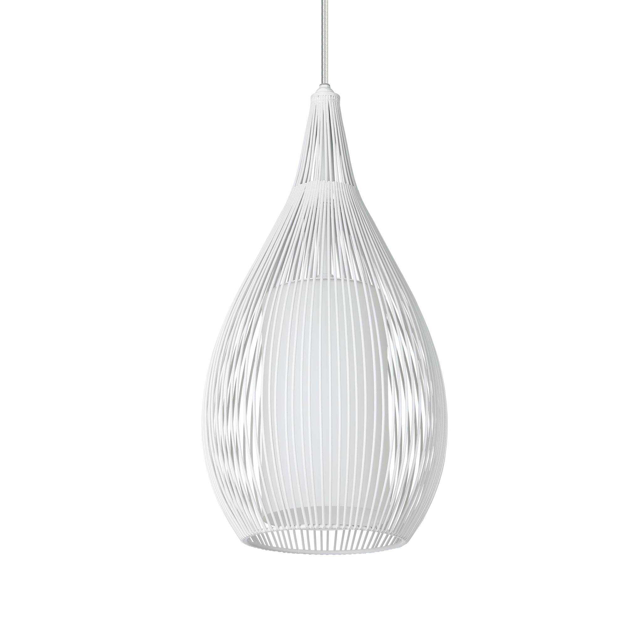 Lustra Suspendata RAZONI White 110CM ALBA / ABAJUR / 110CM Chandeliers