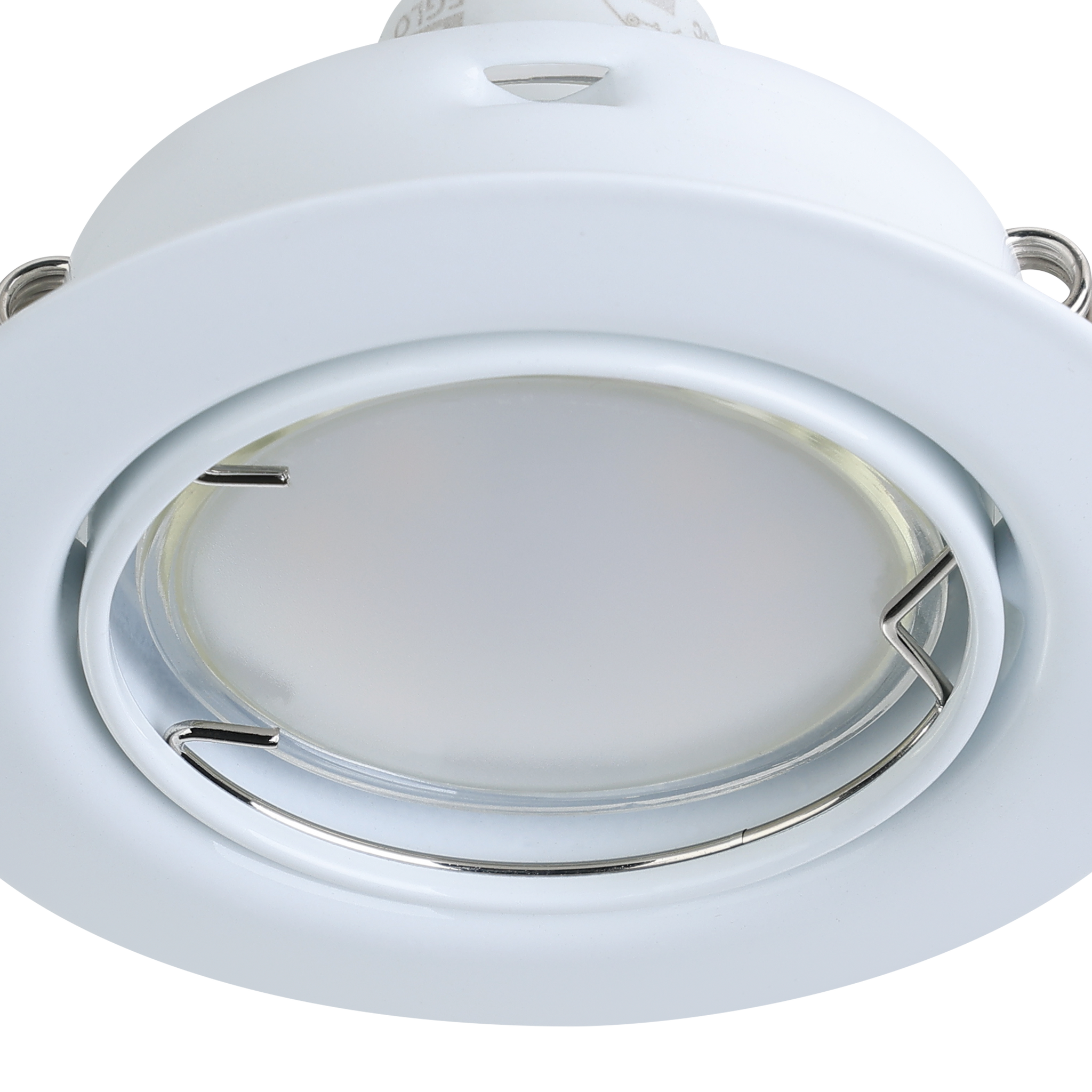 Set 3 Spoturi PENETO EGLO / Rotund / Alb / ⌀87mm / Incastrabil led spot light