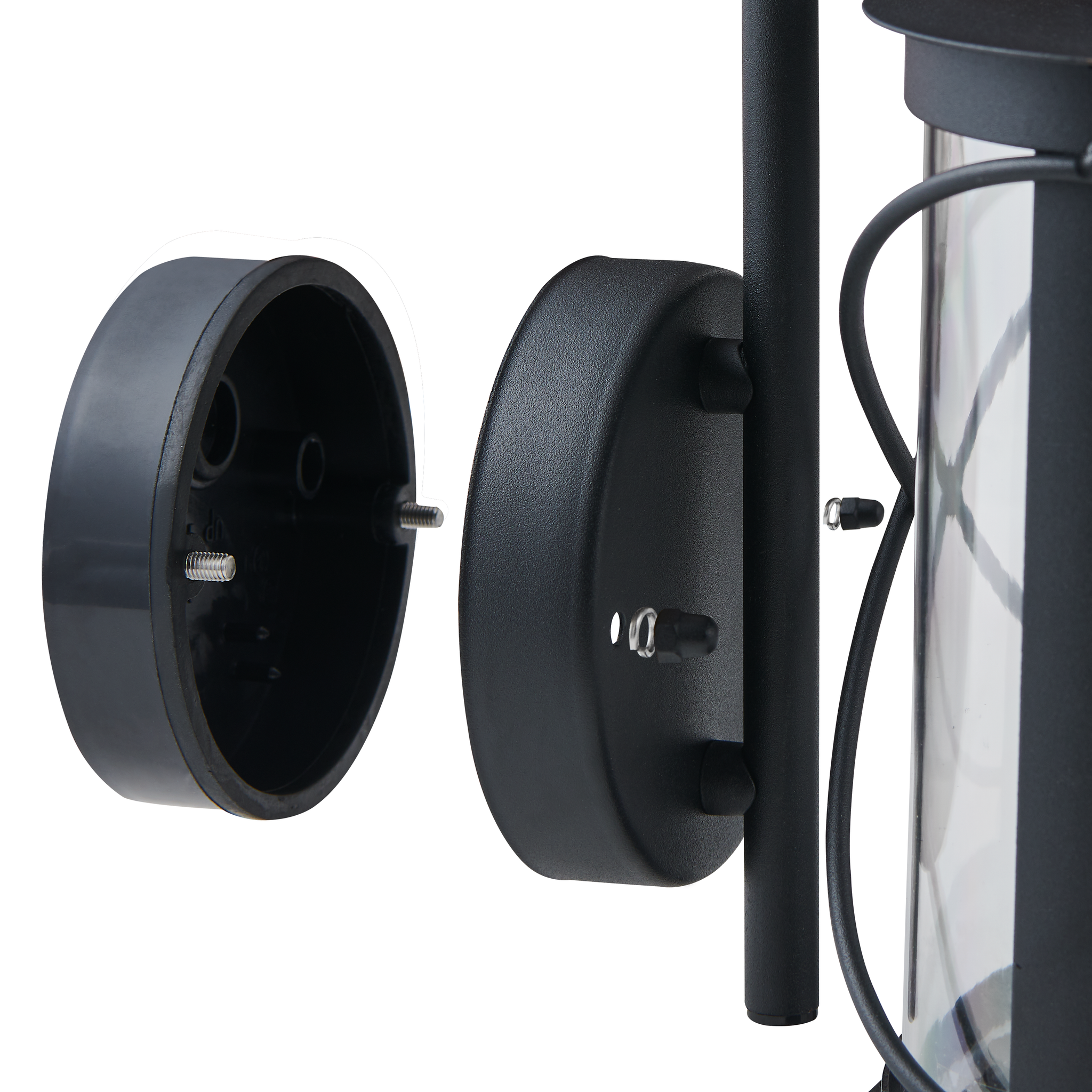 Aplica Exterior Tip Felinar HILBURN Black NEAGRA / APLICA PERETE Wall Light Fixtures