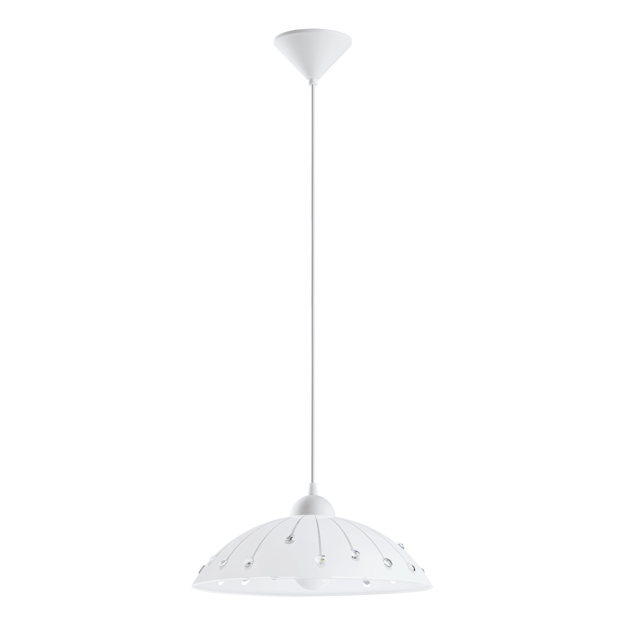 Pendul VETRO White 1xE27 Eglo Ø35CM