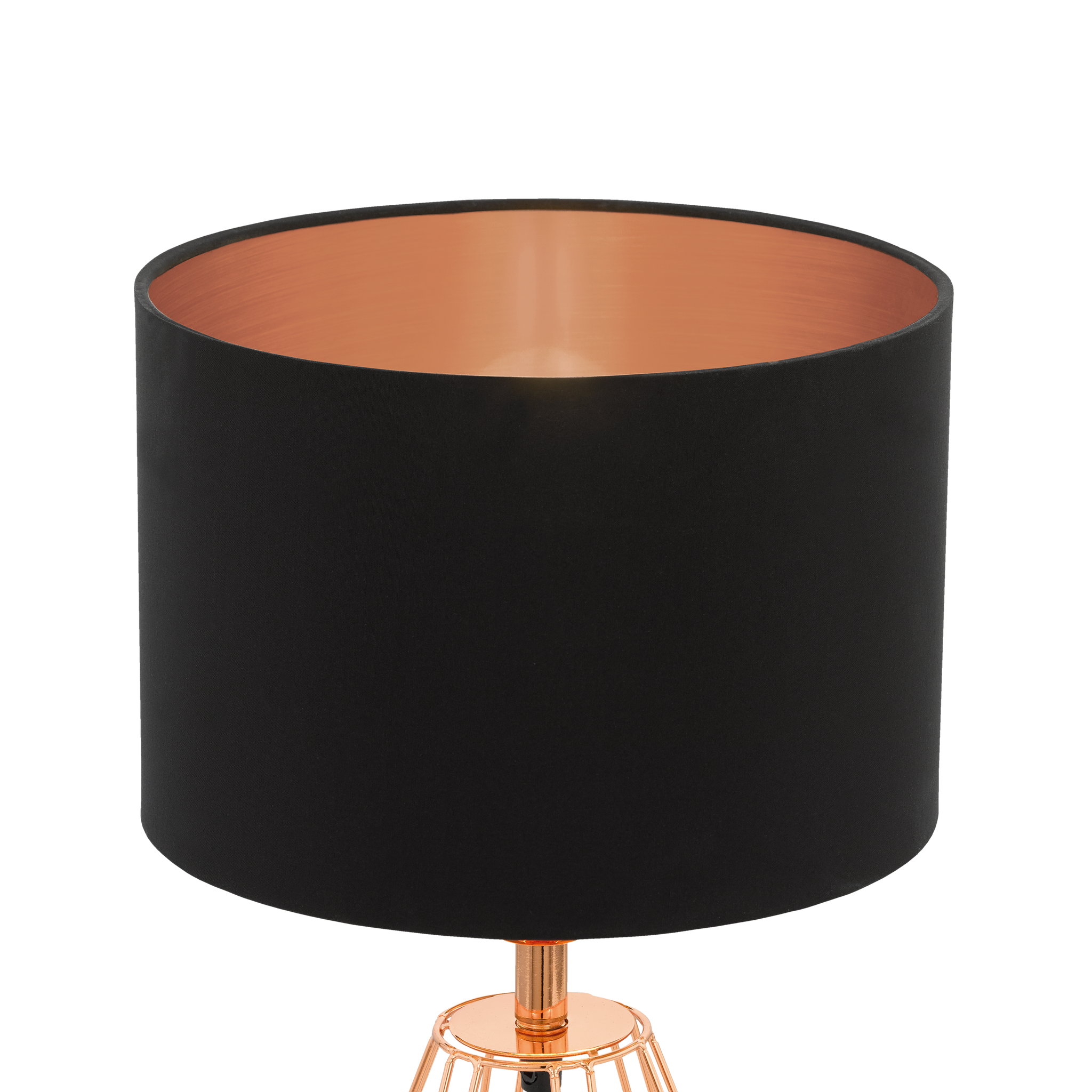 Veioza Decorativa CARLTON 2 Black & Gold 30.5CM VEIOZA DECORATIVA desk lamp