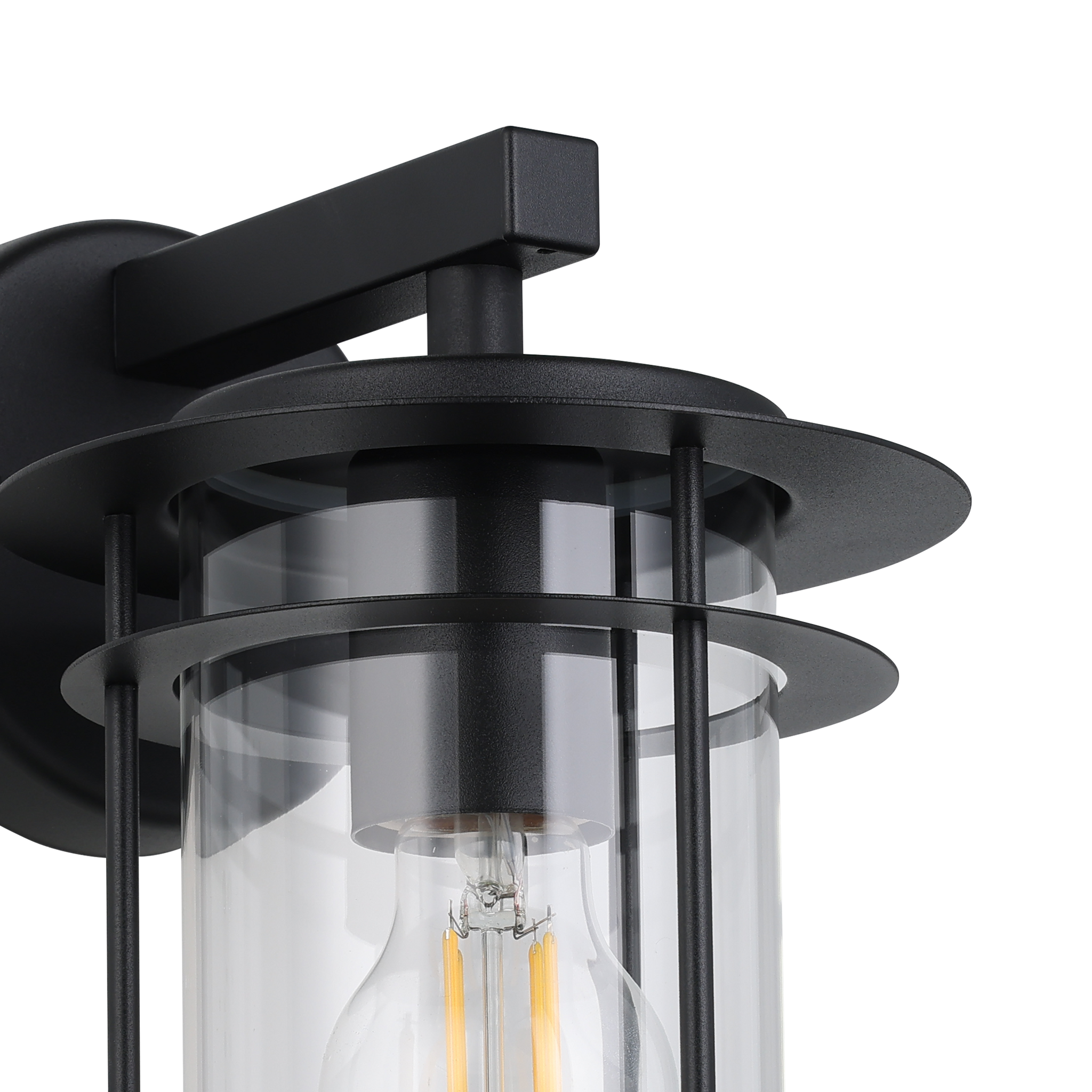 Aplica Exterior Tip Felinar VALDEO Black Eglo NEAGRA / APLICA PERETE Wall Light Fixtures