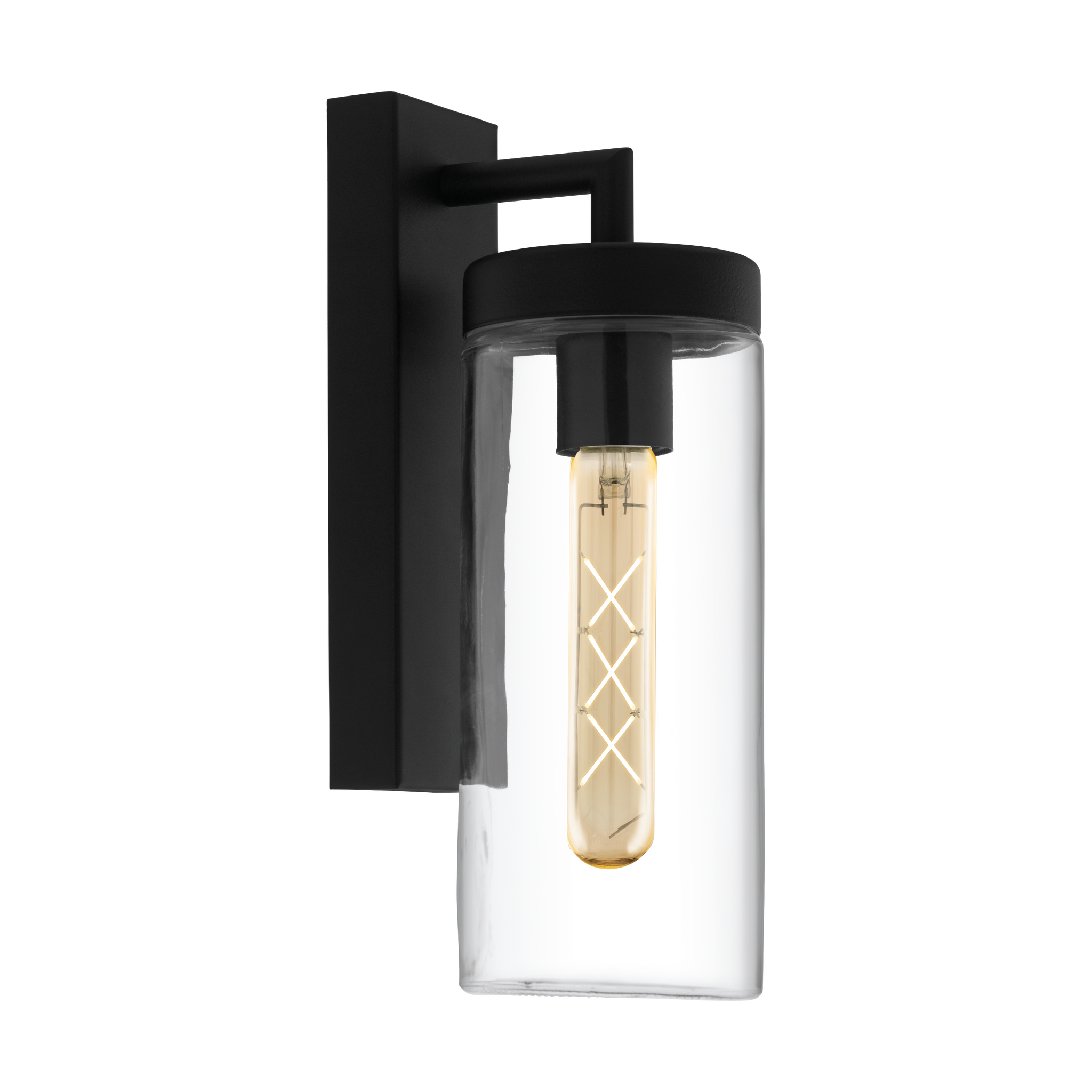 Aplica Exterior BOVOLONE Black Eglo NEAGRA / APLICA PERETE Wall Light Fixtures