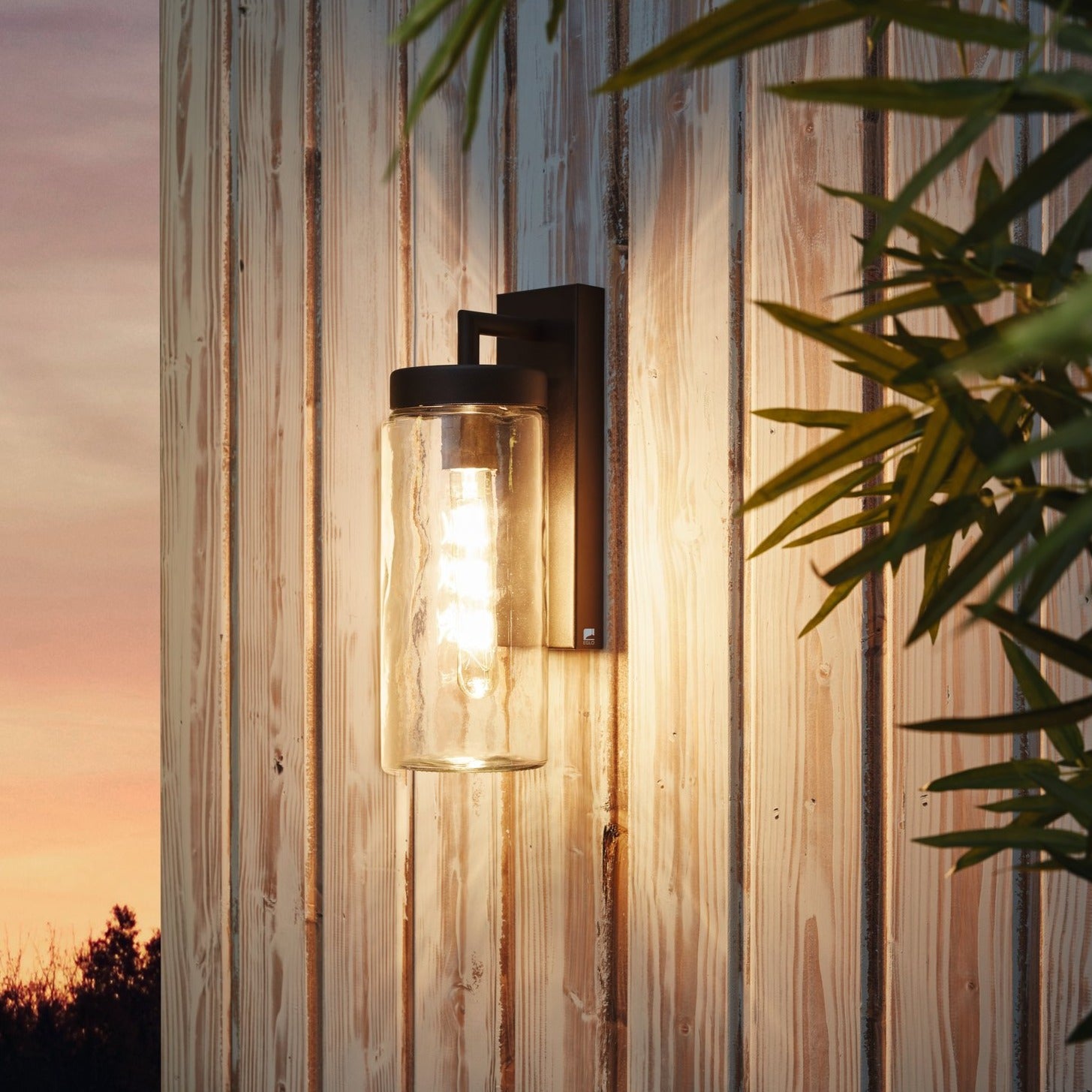 Aplica Exterior BOVOLONE Black Eglo NEAGRA / APLICA PERETE Wall Light Fixtures