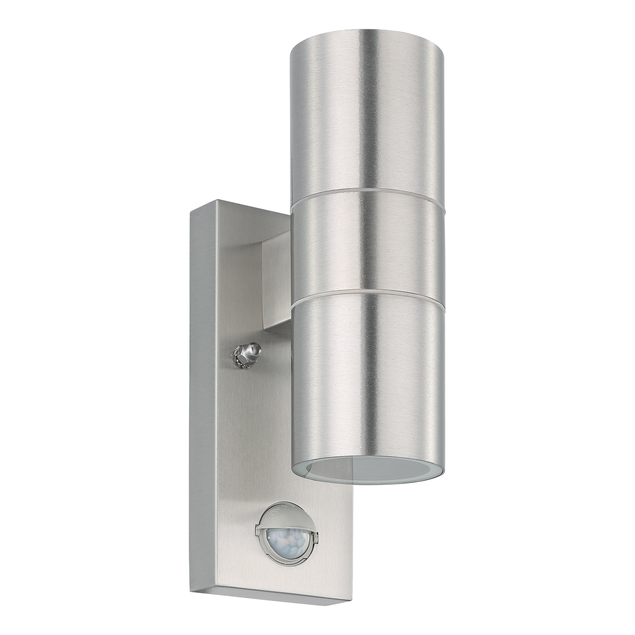 Aplica Exterior RIGA 5 Silver cu Senzor 21.5CM ARGINTIE / APLICA PERETE Wall Light Fixtures