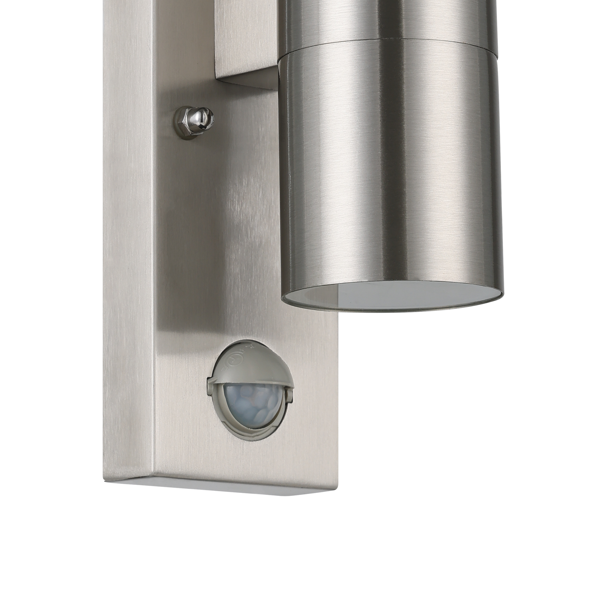 Aplica Exterior RIGA 5 Silver cu Senzor 21.5CM ARGINTIE / APLICA PERETE Wall Light Fixtures