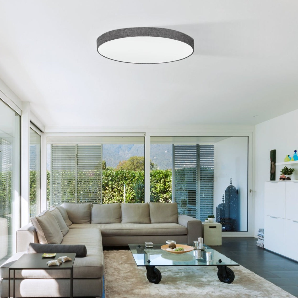 Plafoniera PASTERI Grey Rotunda 76CM APLICA PERETE / TAVAN / 76CM led ceiling light