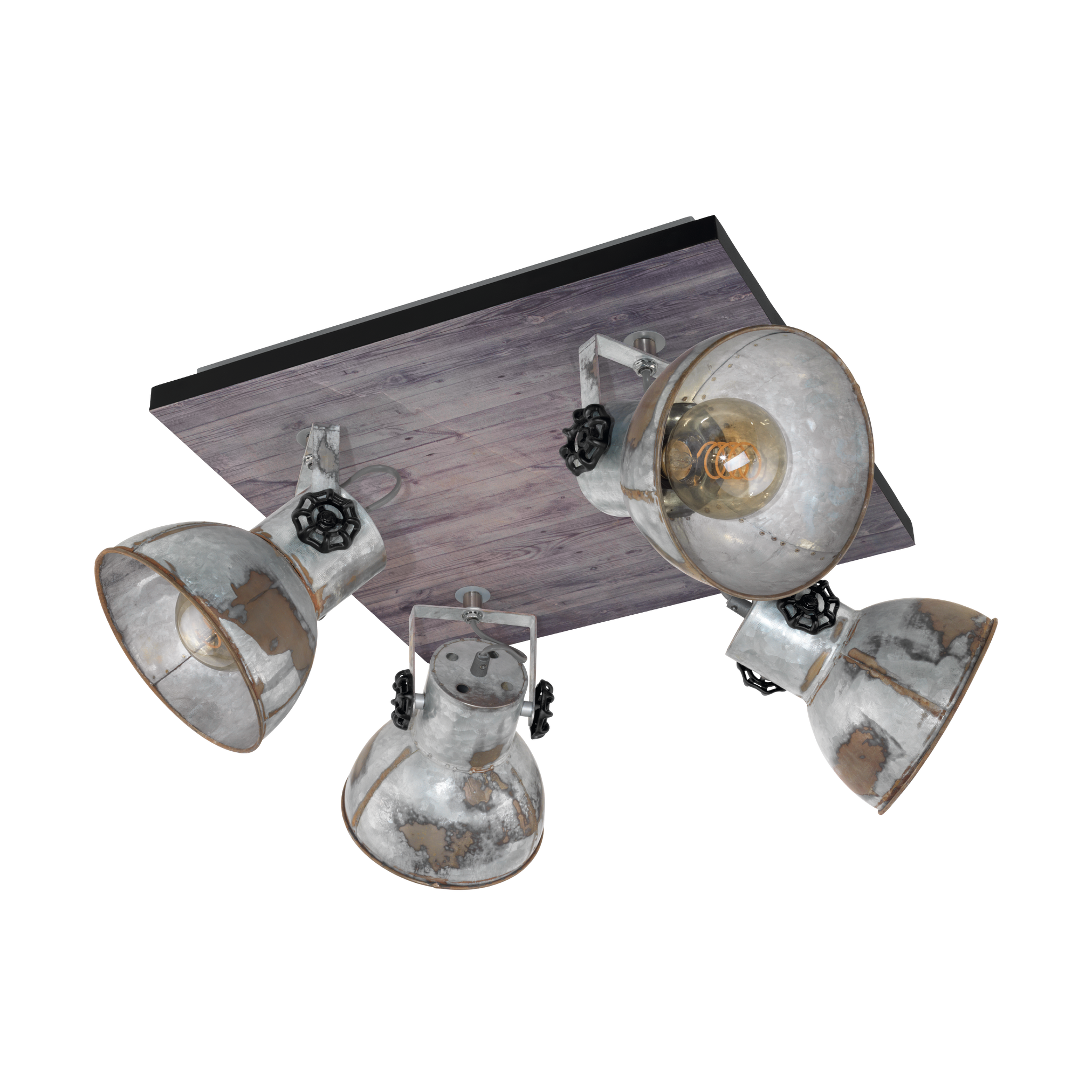 Lustra Vintage BARNSTAPLE cu 4 Spoturi 45CM VINTAGE SI RETRO DESIGN / 44.5CM Chandeliers