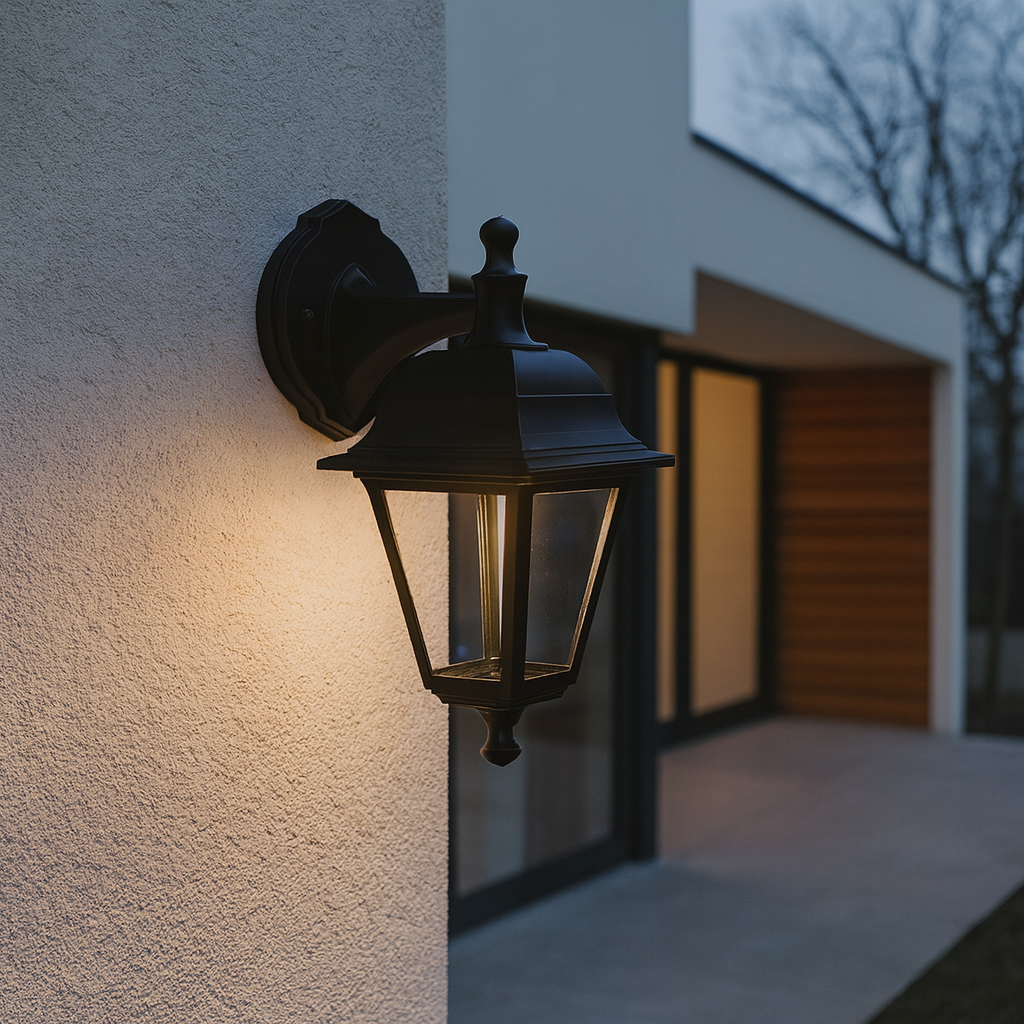 Felinar Perete Exterior Negru SIROVA 1xE27 NEAGRA / FELINAR EXTERIOR / E27 EXTERIOR LAMP