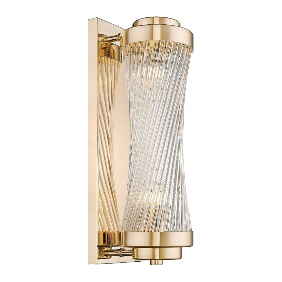 Aplica Perete Gold Luxury Reglabila 2XE14 AURIE / CRISTAL / APLICA PERETE Wall Light Fixtures