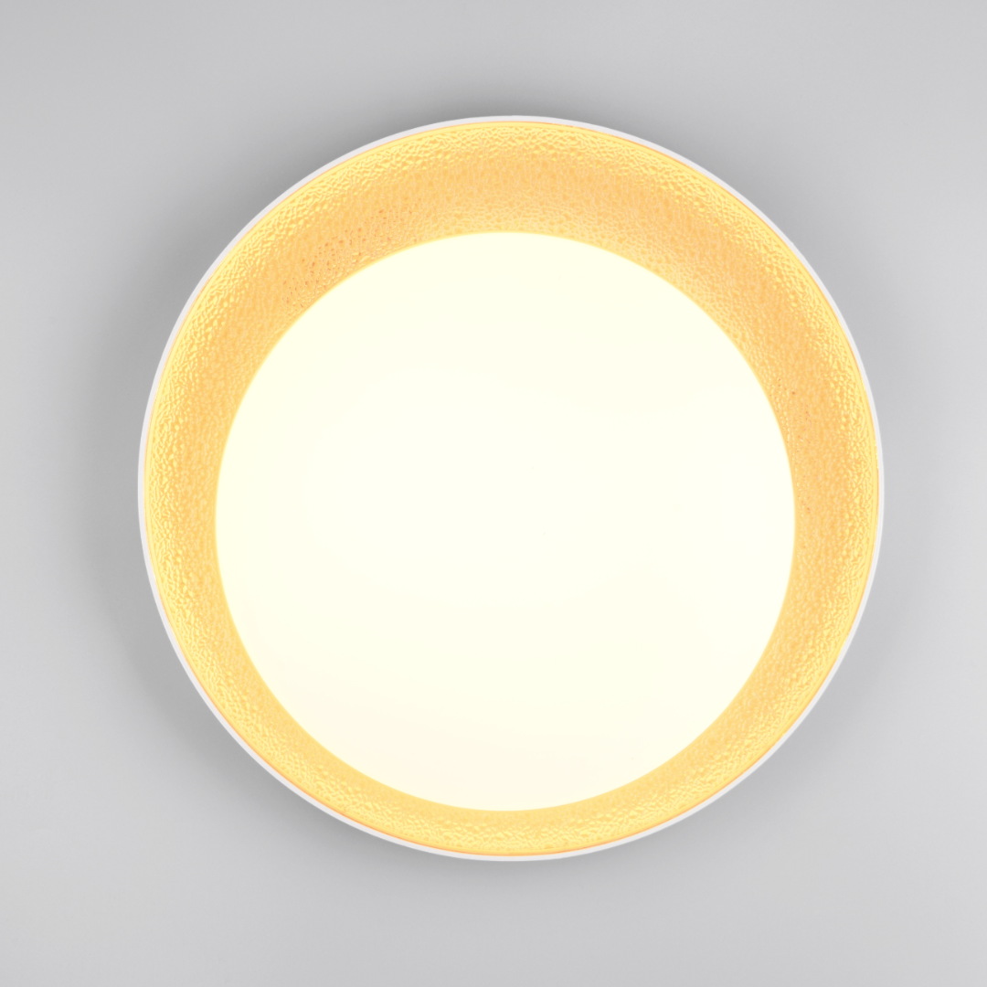 Lustra LED ALETA Gold CIRCLE DESIGN / AURIE / 45CM CEILING LIGHT
