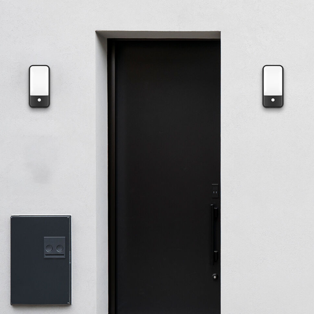 Aplica LED Exterior 20W cu Senzor BG38-00402 APLICA PERETE / NEAGRA Lighting Fixtures