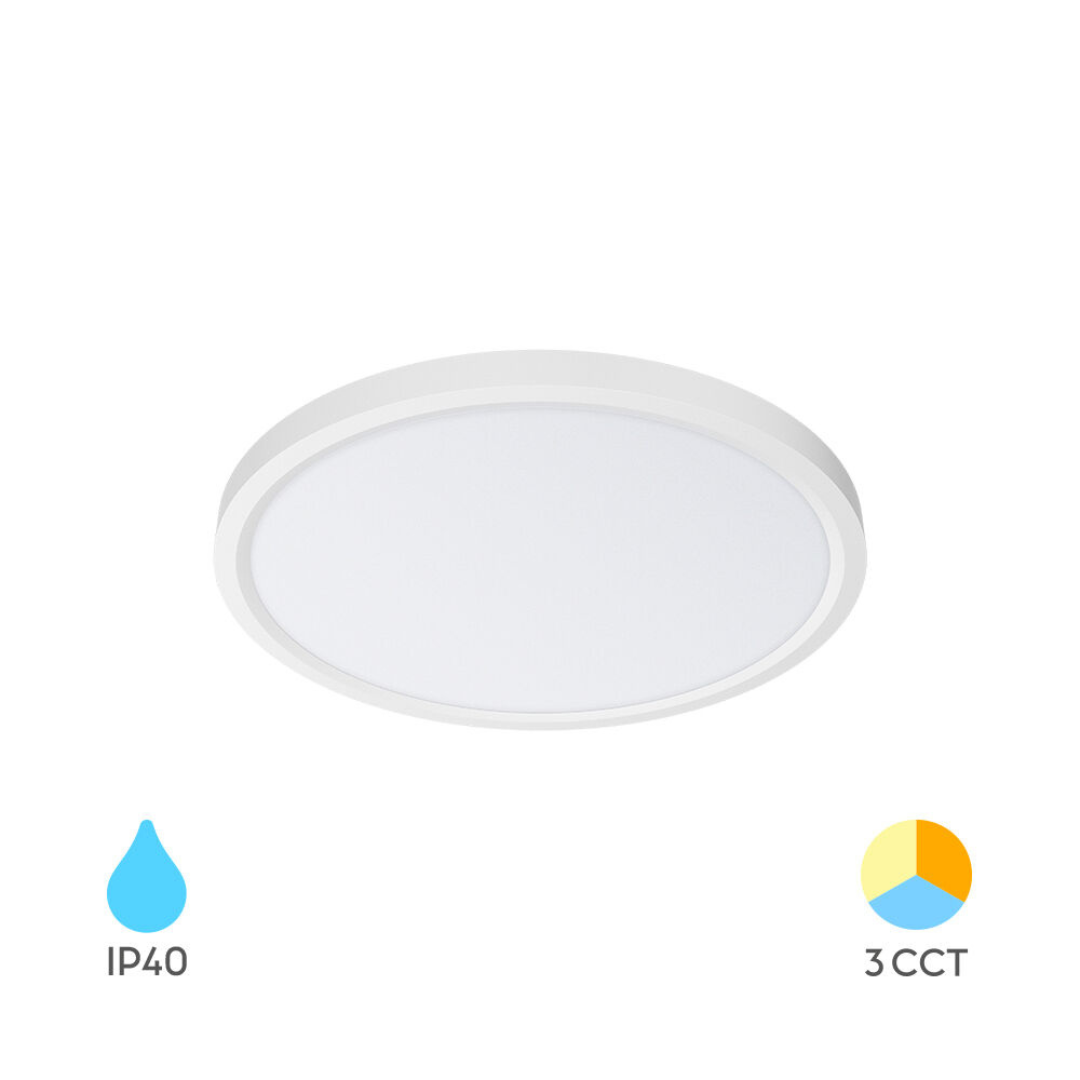 Plafoniera LED 26W 3 Functii Round White 30CM / 26W / 3 FUNCTII led ceiling light
