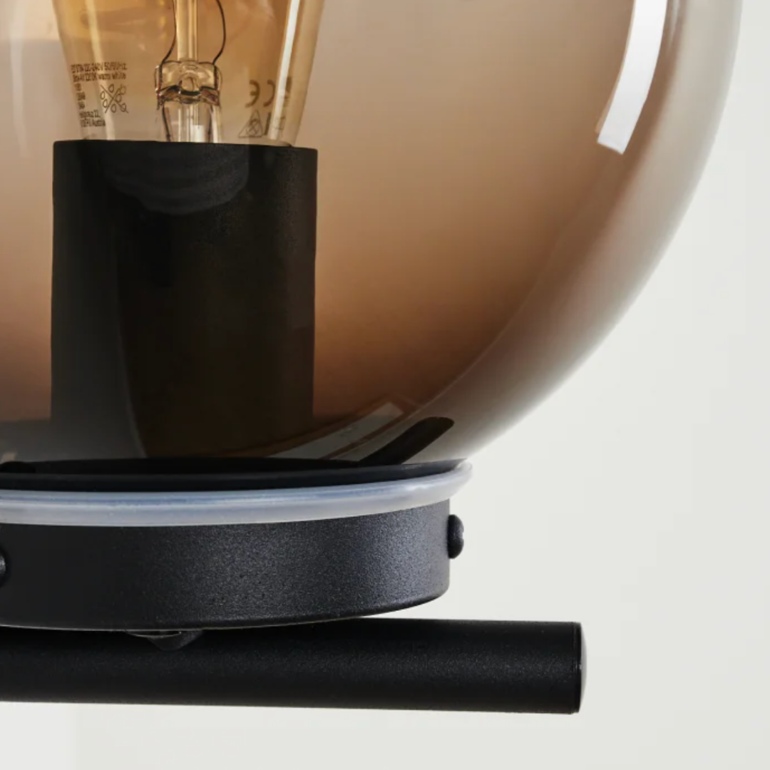 Aplica TAVERNA 1xE27 IP44 99586 APLICA PERETE / NEAGRA Lighting Fixtures