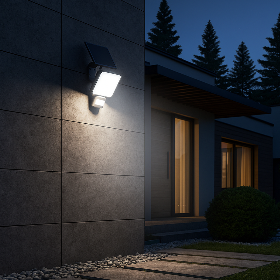 Aplica LED Exterior cu Panou Solar si Senzor APLICA SOLARA / ALBA Wall Light Fixtures