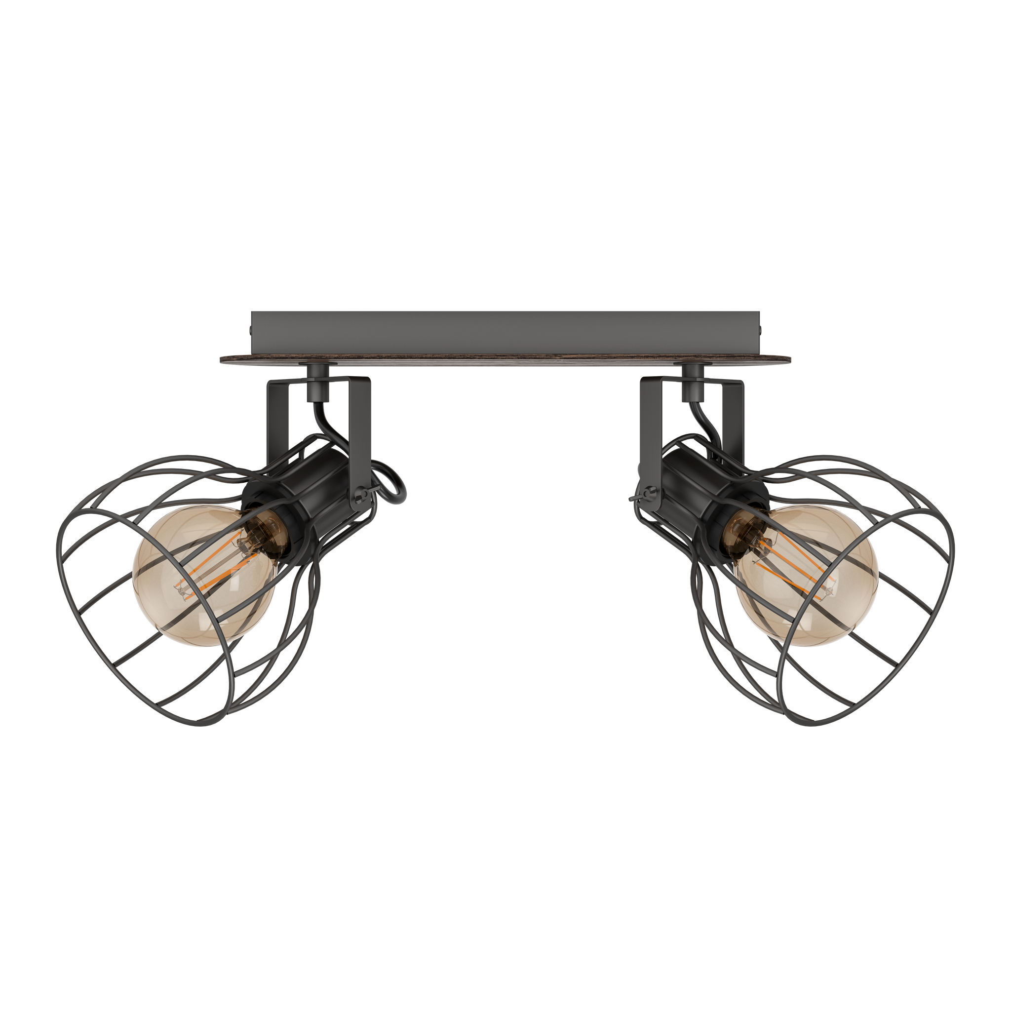 Lustra Vintage SAMBATELLO cu 2 Spoturi 34CM VINTAGE SI RETRO DESIGN / 34CM Chandeliers