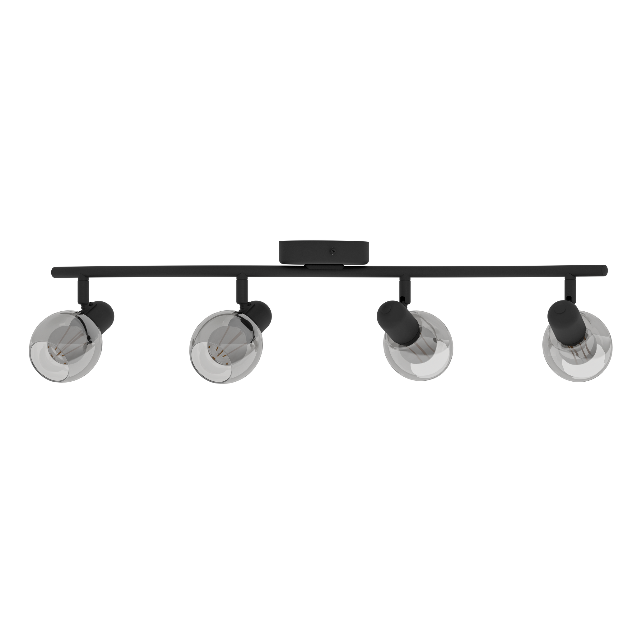 Lustra Cu 4 Spoturi Reglabile Black POLLICA 64CM NEAGRA Lighting Fixtures