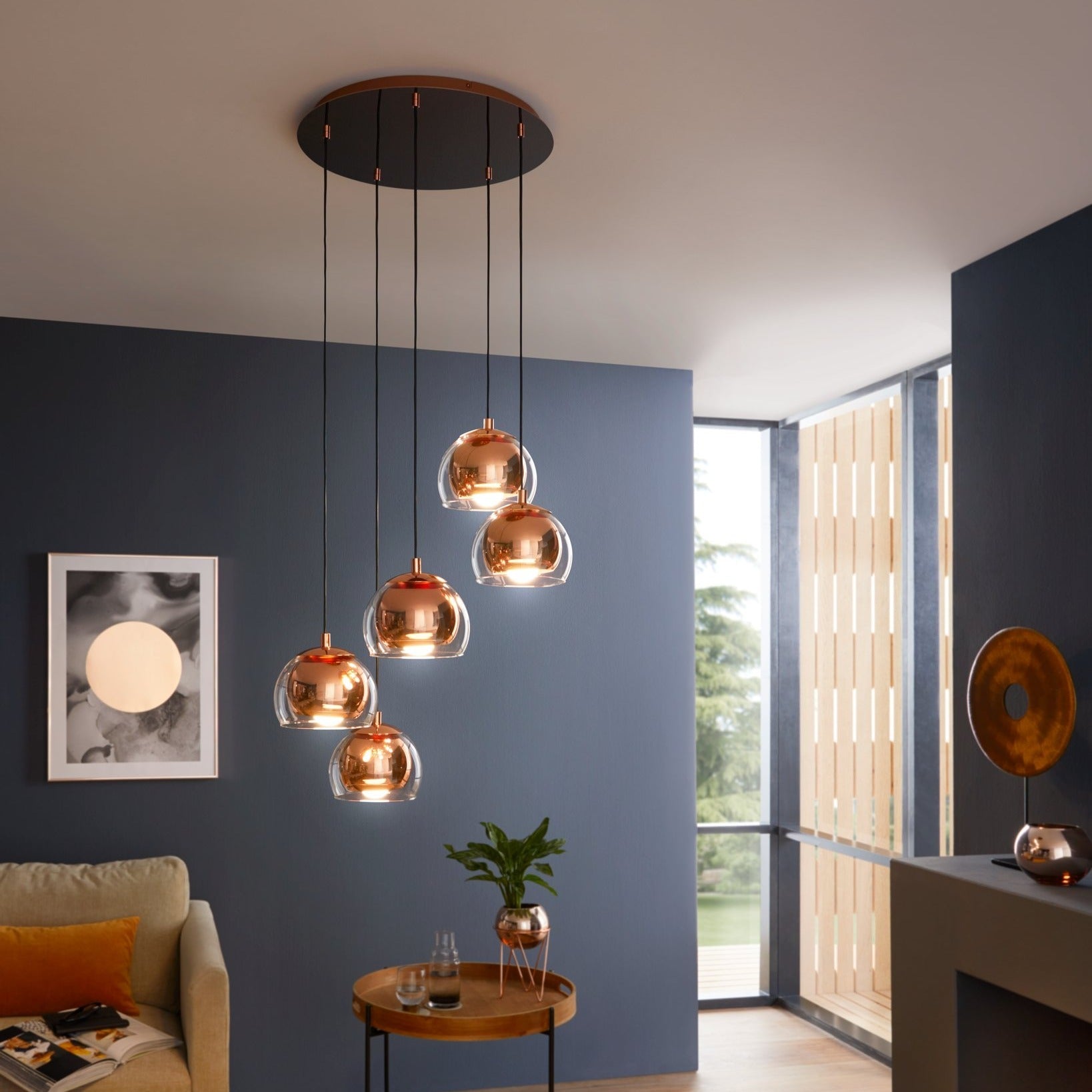 Lustra Suspendata ROCAMAR 1 Gold 150CM AURIE / ABAJUR / 110CM Chandeliers