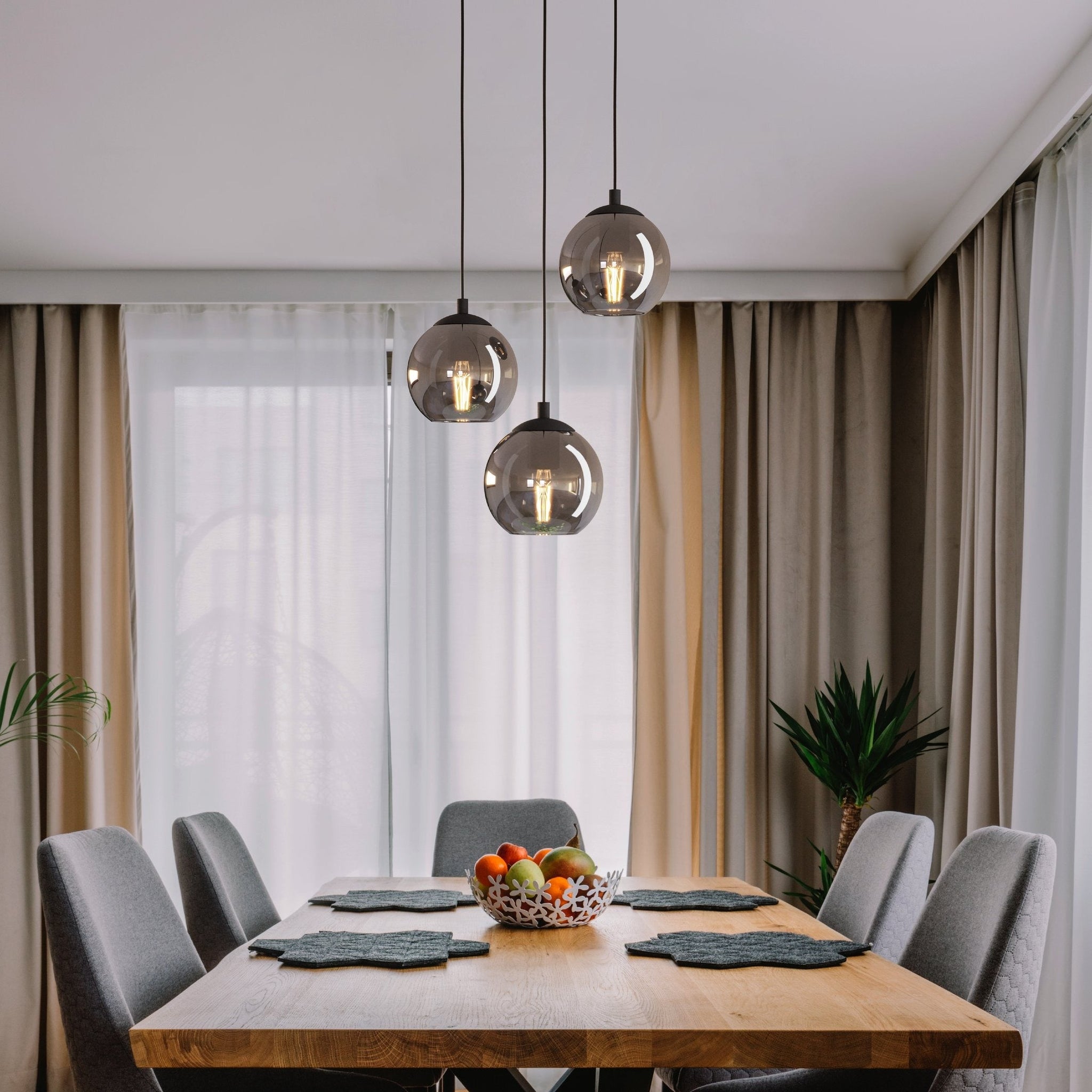 Lustra Suspendată ARISCANI Black 110CM NEAGRA / SUSPENDATE / 110CM Chandeliers