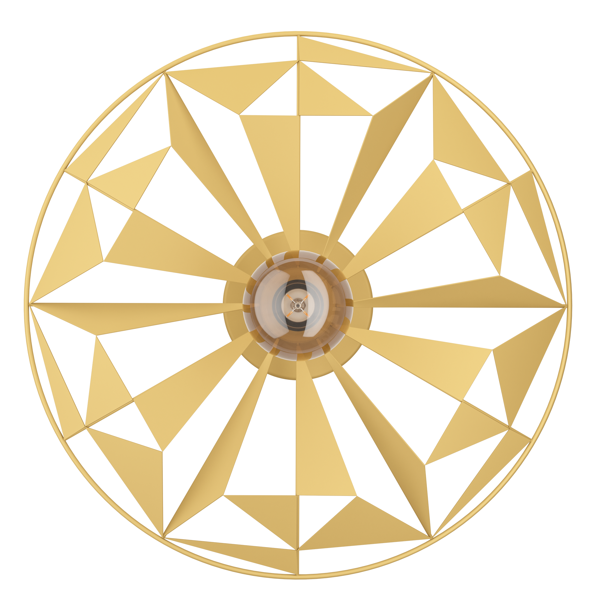 Lustra Vintage CASTANUELO Gold 42.5CM AURIE / SUSPENDATE / 42.5CM Chandeliers