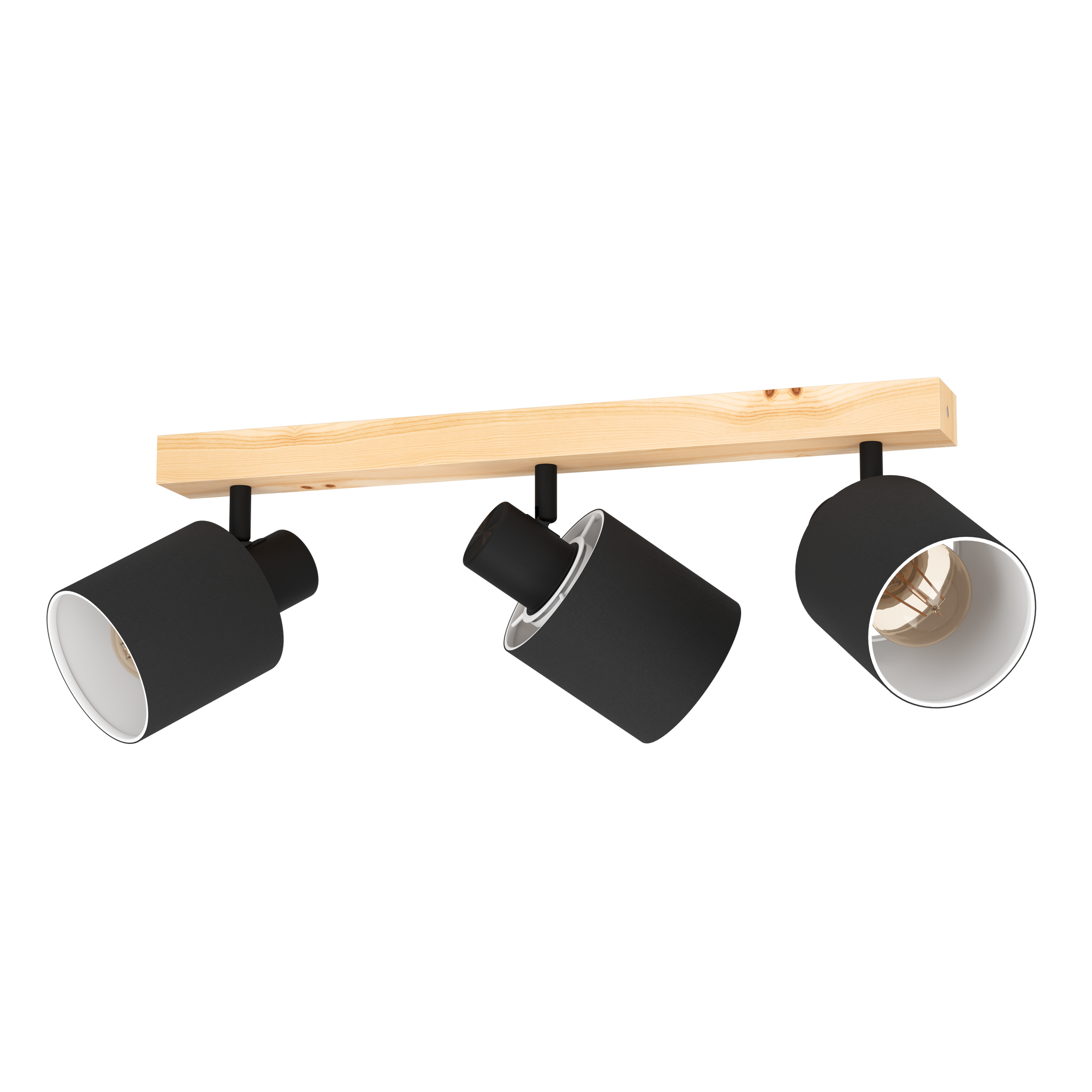 Lustra BATALLAS Black & Brown NEAGRA / VINTAGE SI RETRO DESIGN / 110CM Chandeliers