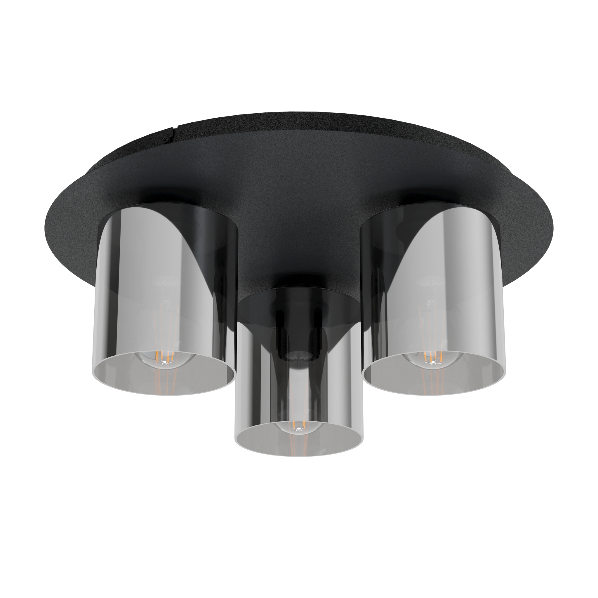 Lustra GOROSIBA 1 Black 3xE27 Eglo Ø45CM