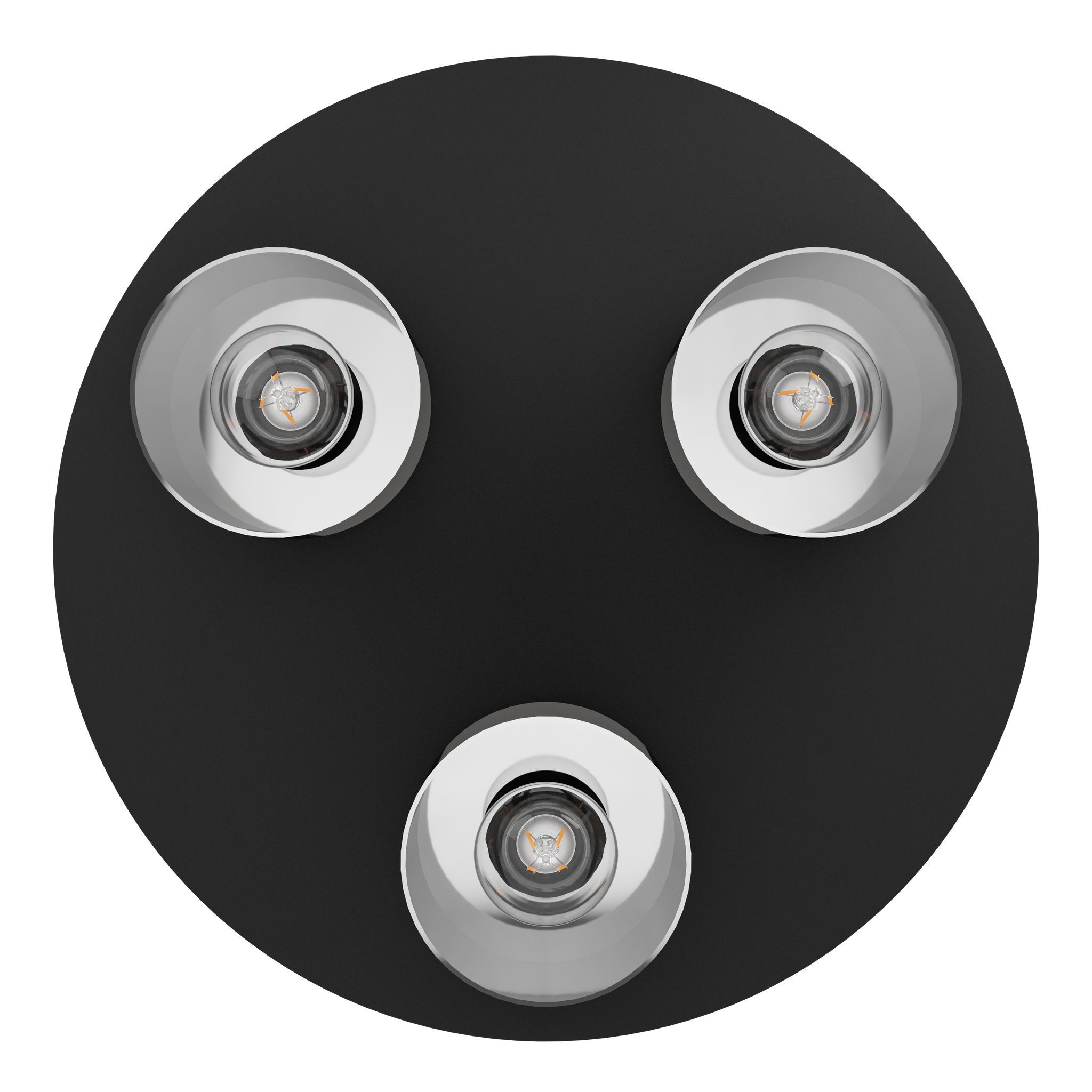 Lustra GOROSIBA 1 Black 3xE27 Eglo Ø45CM