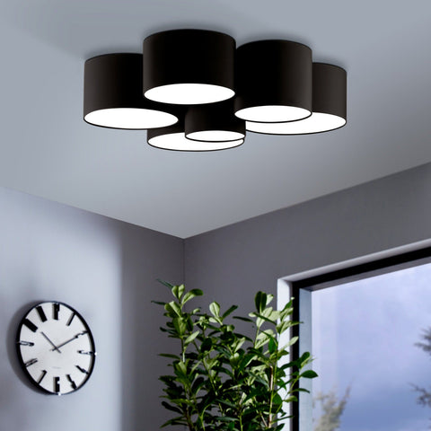 Lustra PASTORE 2 Black 99CM Eglo  RESIGILAT R3