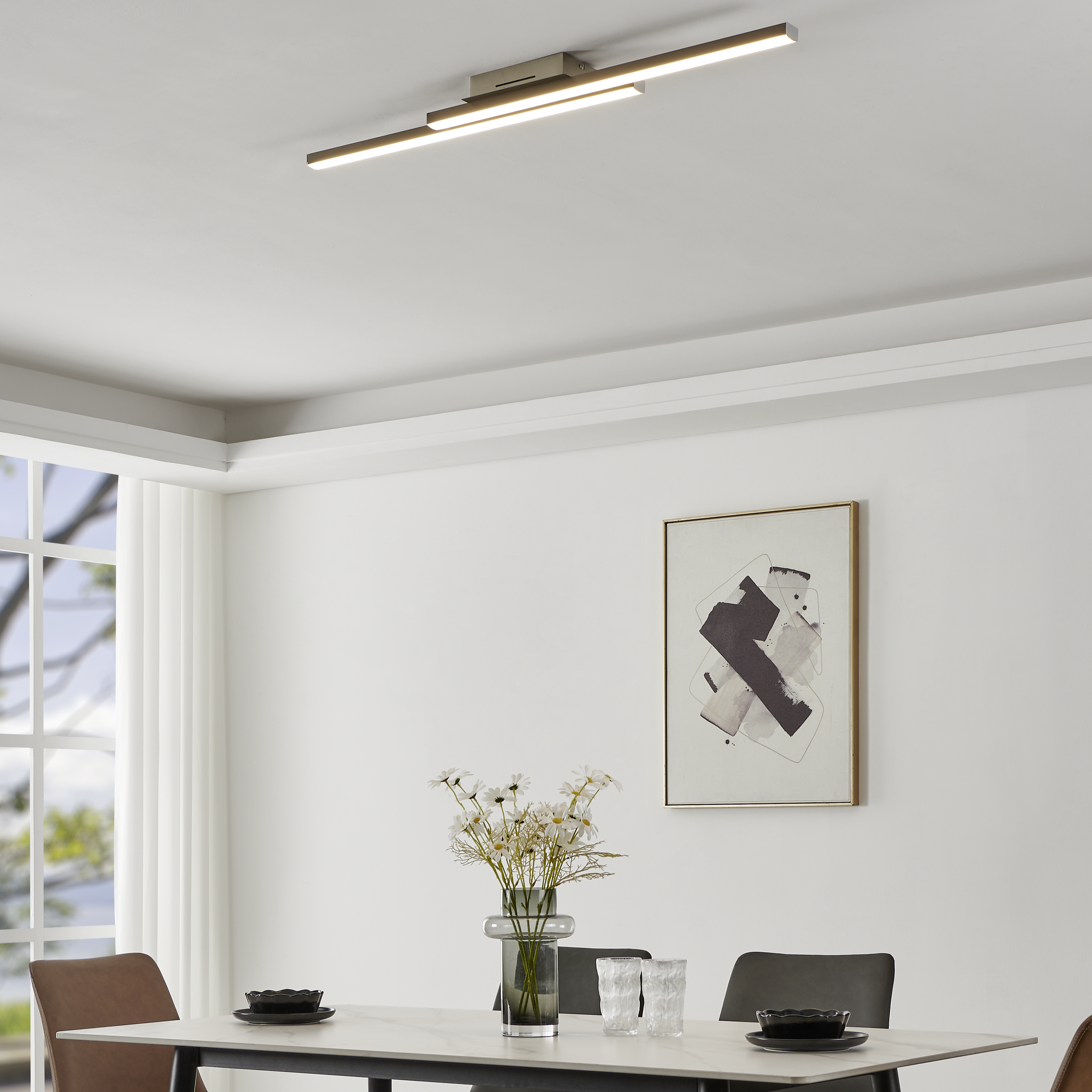 Lustra LED FRAIOLI Z EGLO 900076 110CM / MINIMALIST DESIGN Lighting Fixtures