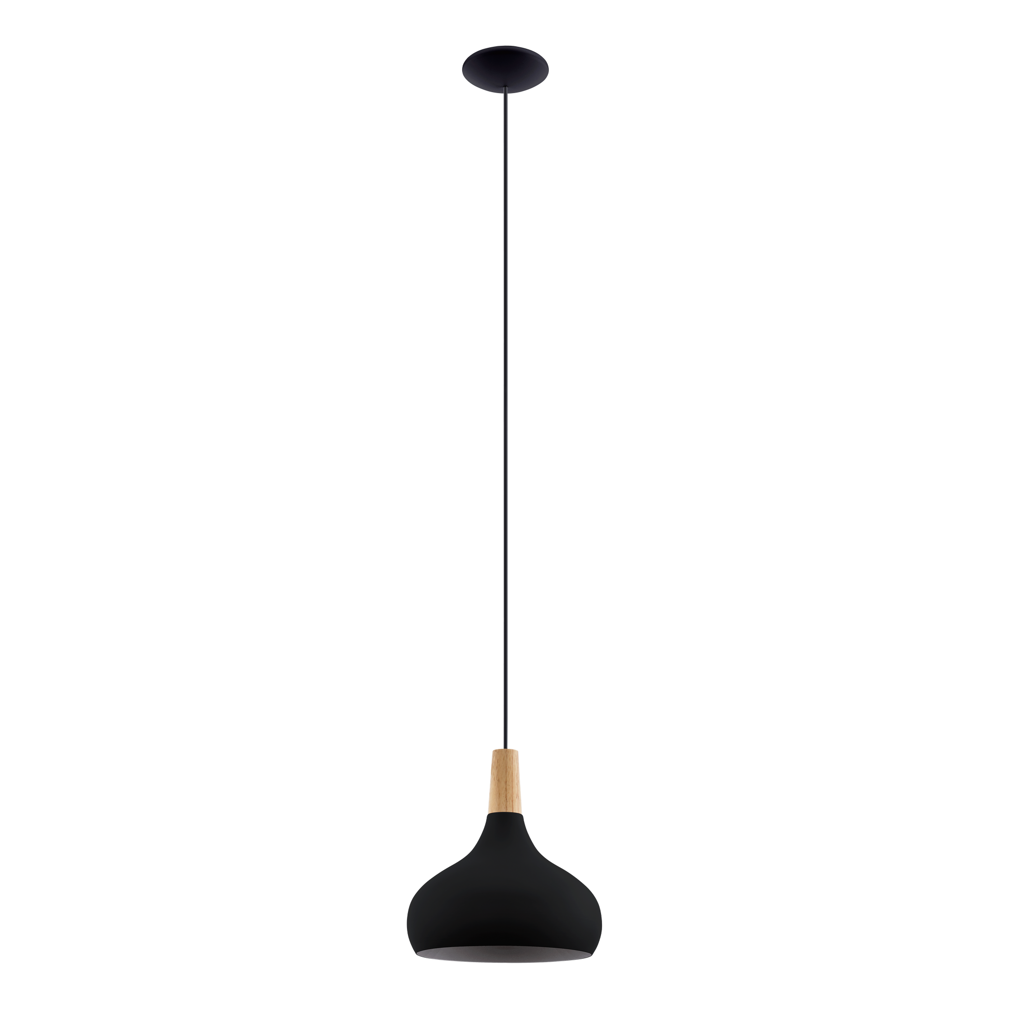 Pendul Vintage Mini SABINAR Black 110CM Eglo NEAGRA / VINTAGE SI RETRO DESIGN Lighting Fixtures