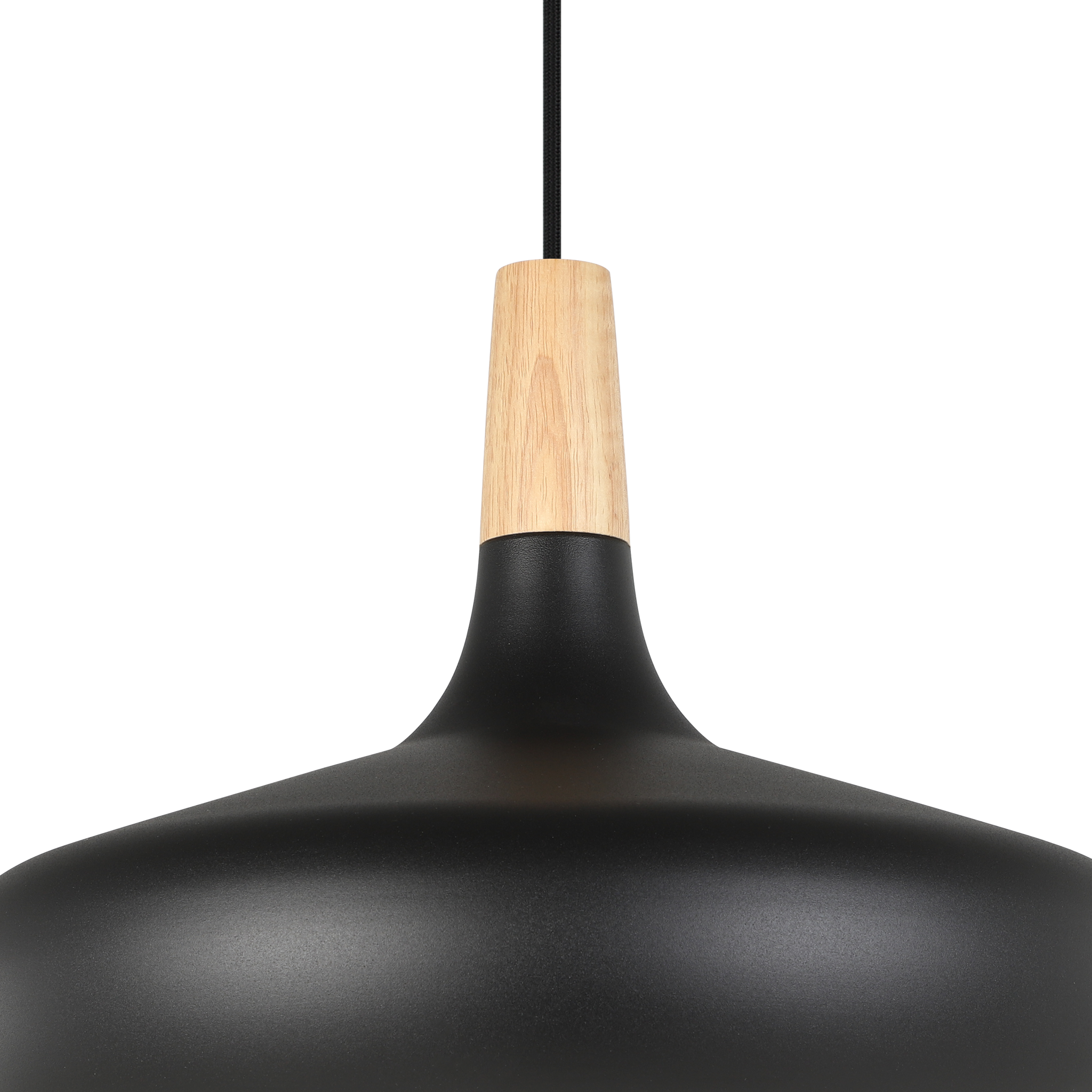 Pendul Vintage Maxi SABINAR Black 110CM Eglo NEAGRA / VINTAGE SI RETRO DESIGN Lighting Fixtures