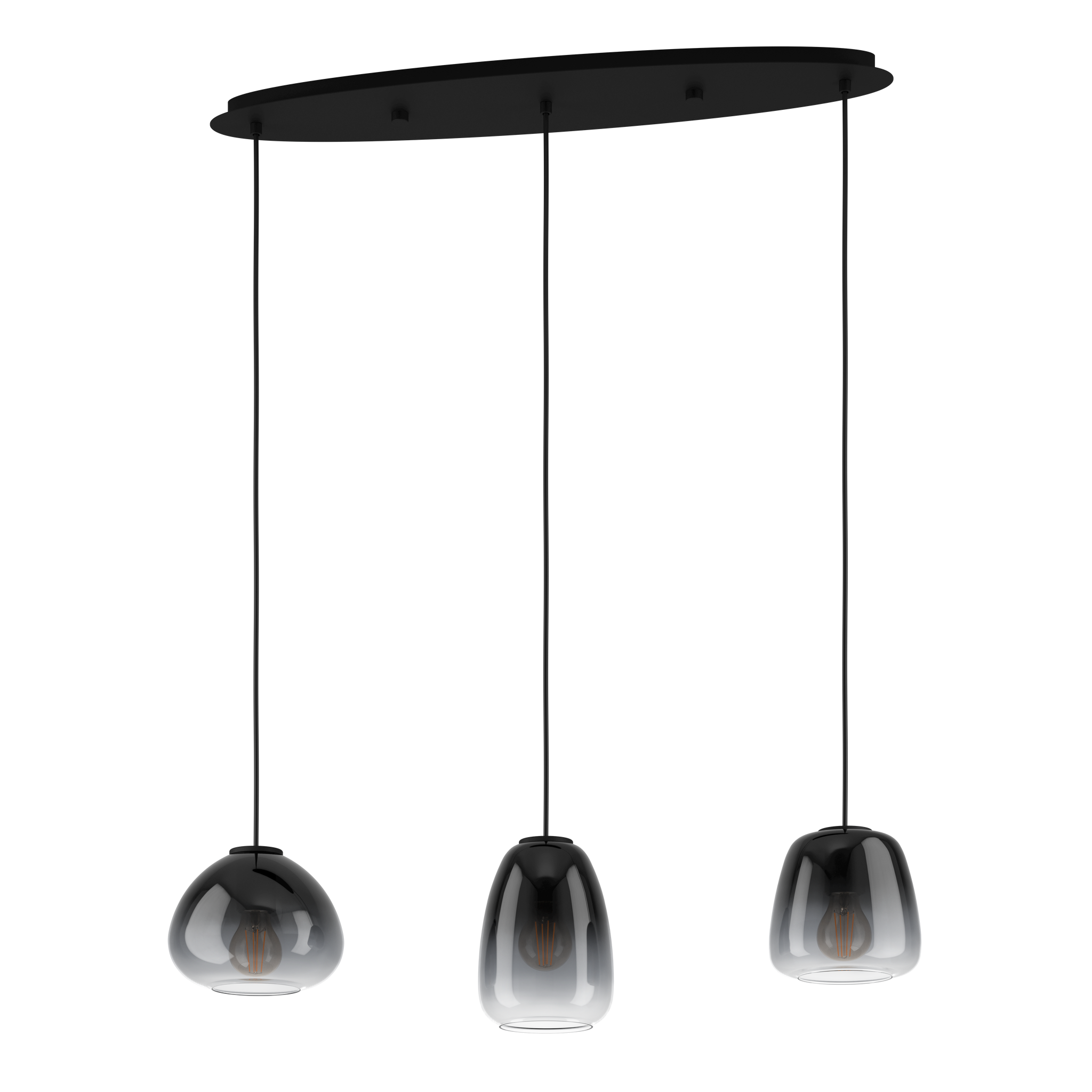 Lustra Suspendata AGUILARES Black 104.5CM NEAGRA / ABAJUR / 104CM Chandeliers